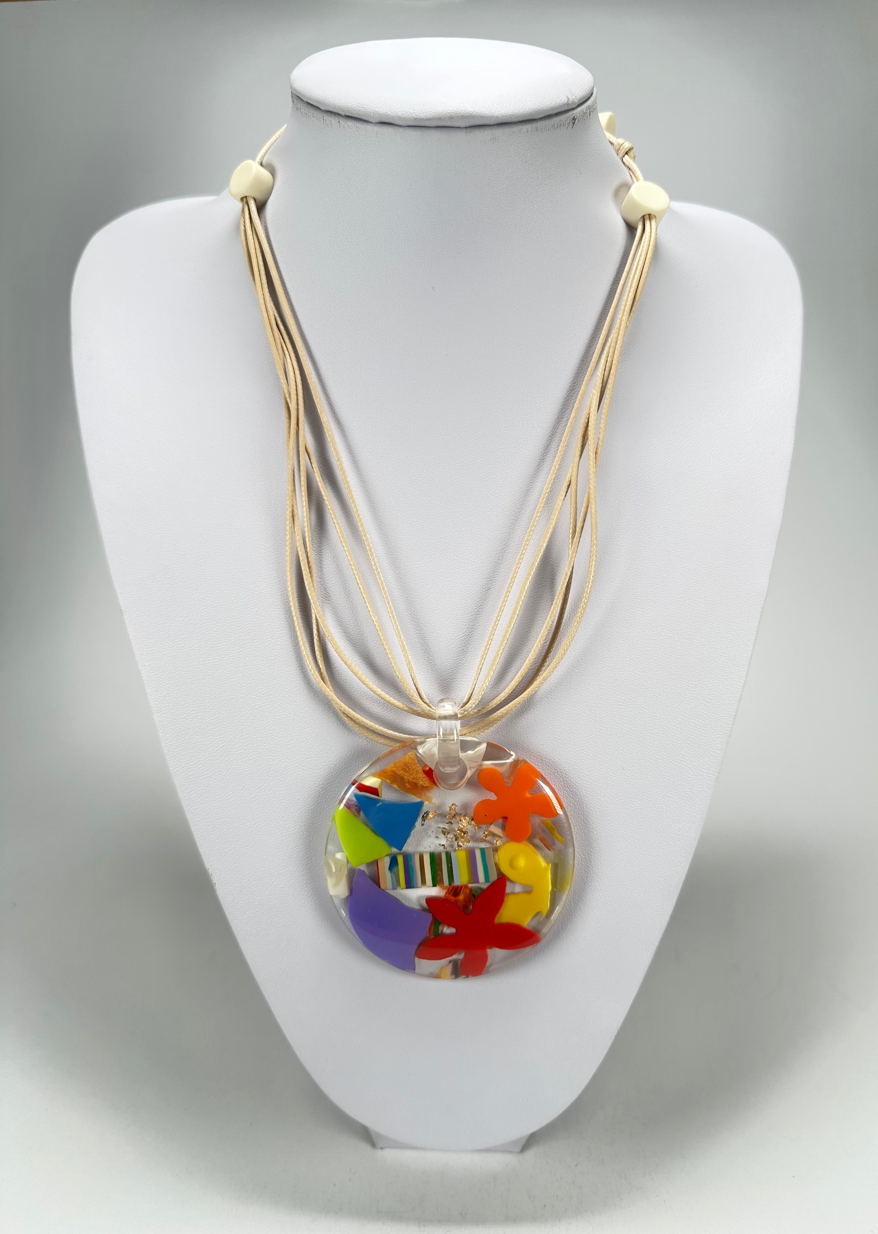 Sobral - Past Present "São Conrado" Resin Necklace ( 005089 )