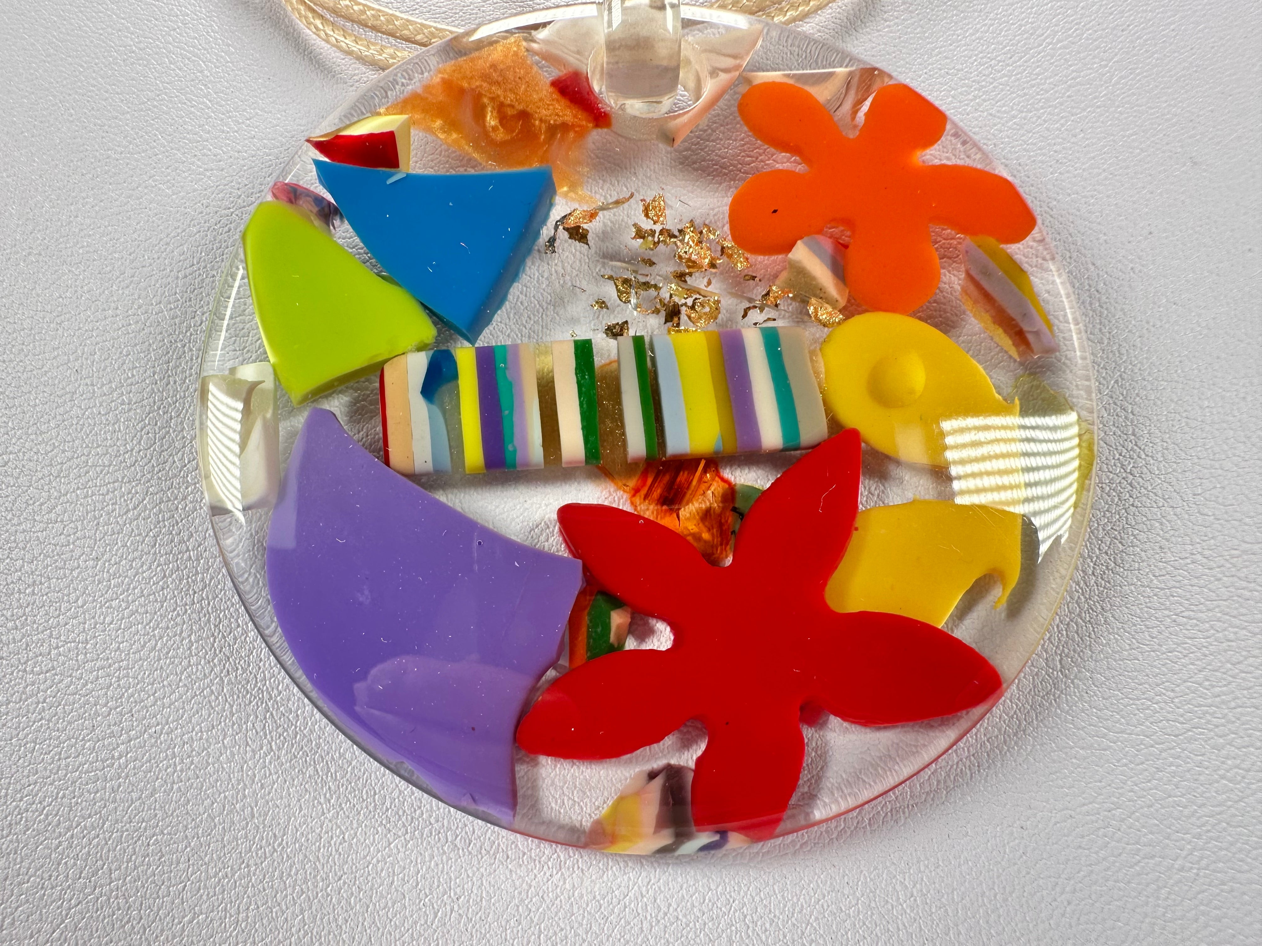 Sobral - Past Present "São Conrado" Resin Necklace ( 005089 )
