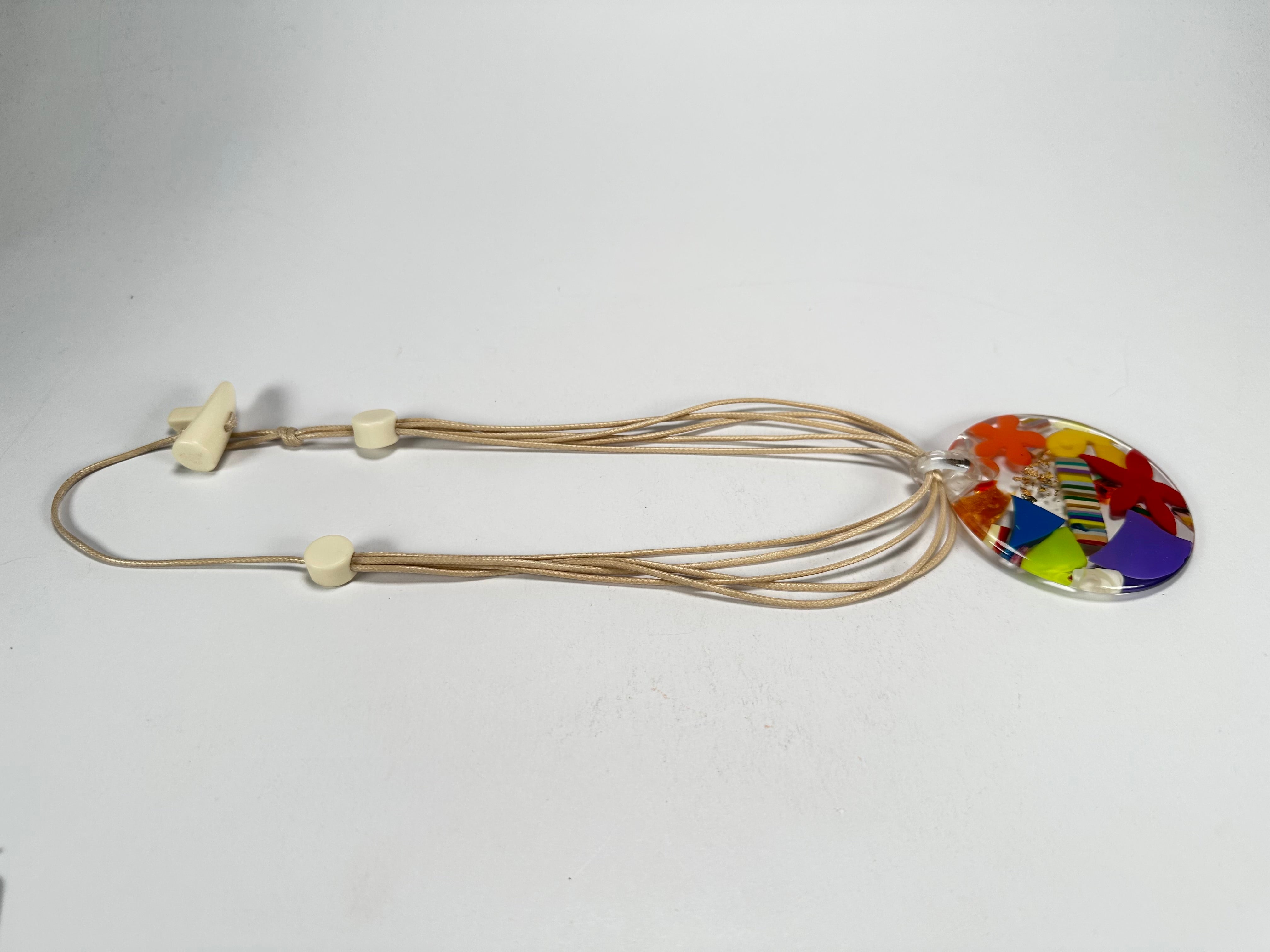 Sobral - Past Present "São Conrado" Resin Necklace ( 005089 )