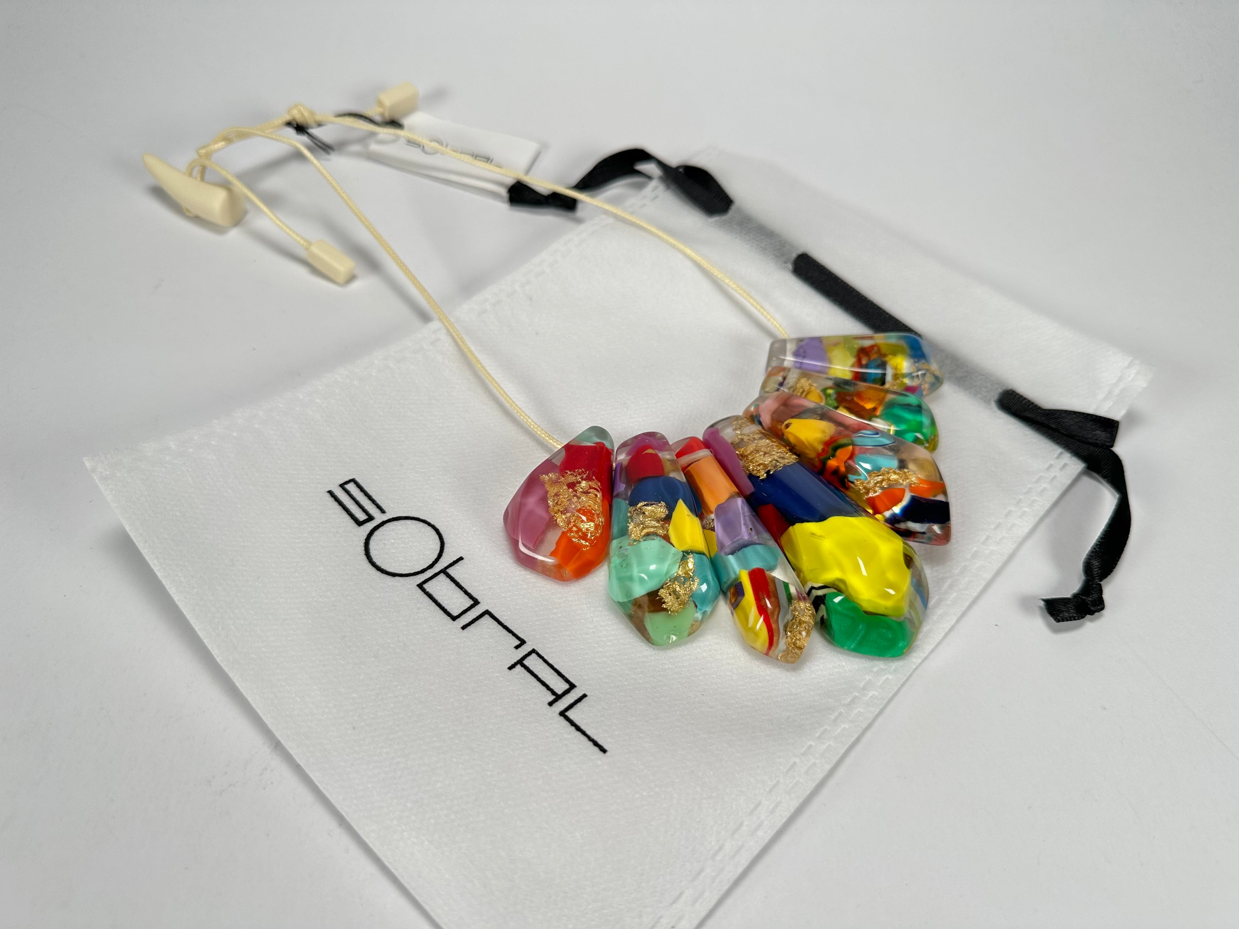 Sobral - Past Present "Acontecencias" Resin Necklace ( 004601 )