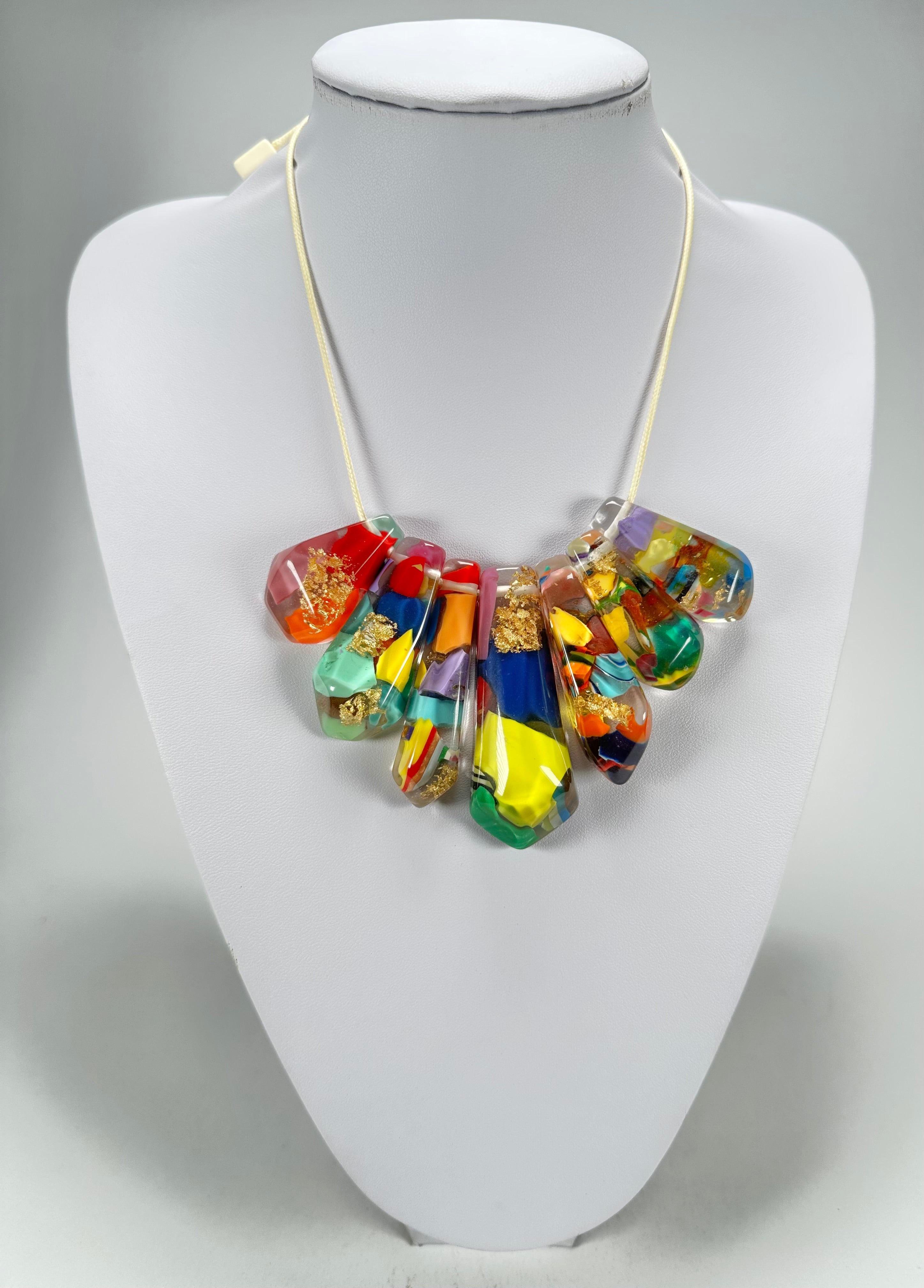 Sobral - Past Present "Acontecencias" Resin Necklace ( 004601 )