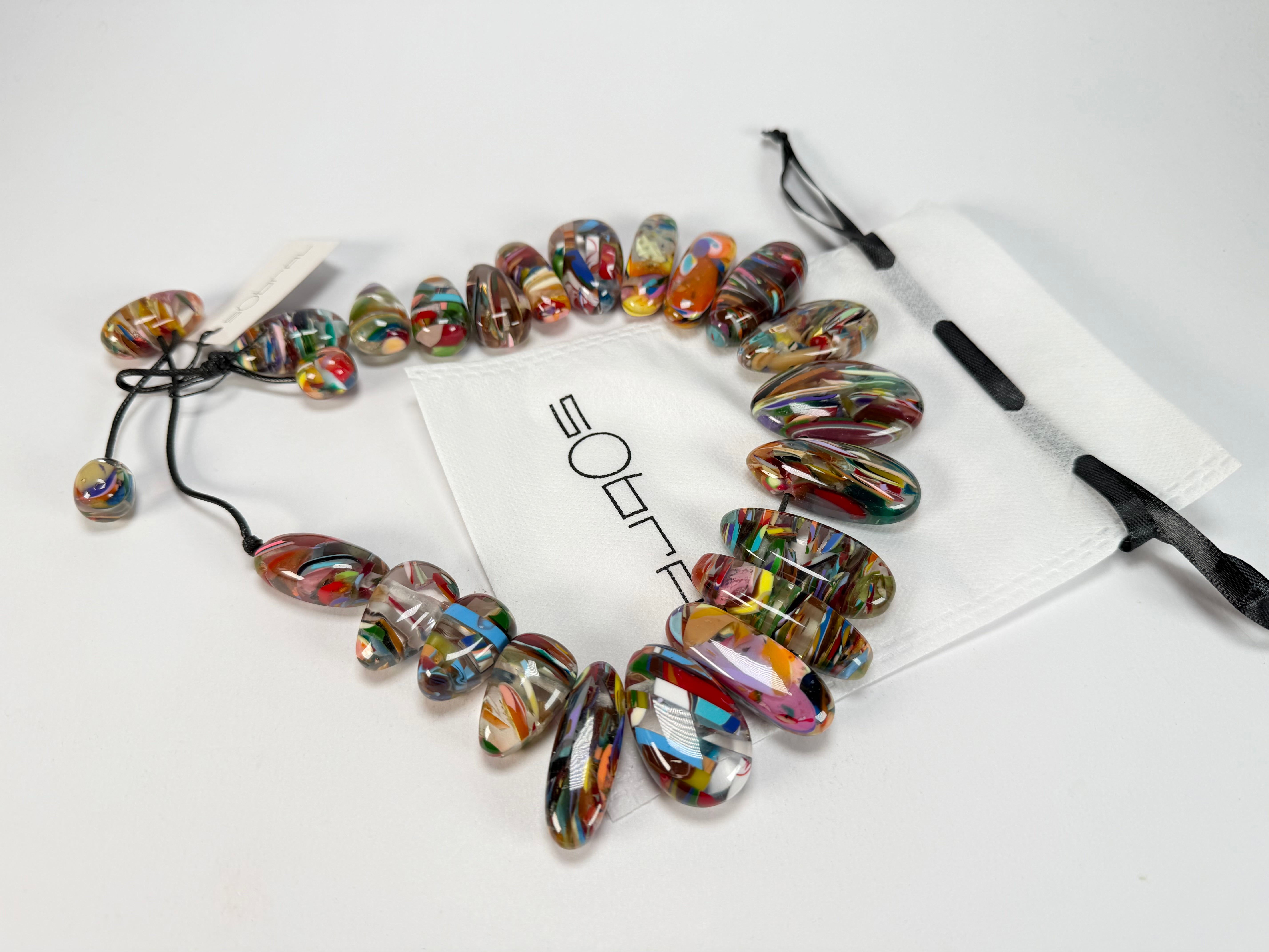 Sobral - Baru "Monica" Resin Necklace ( 005412 )