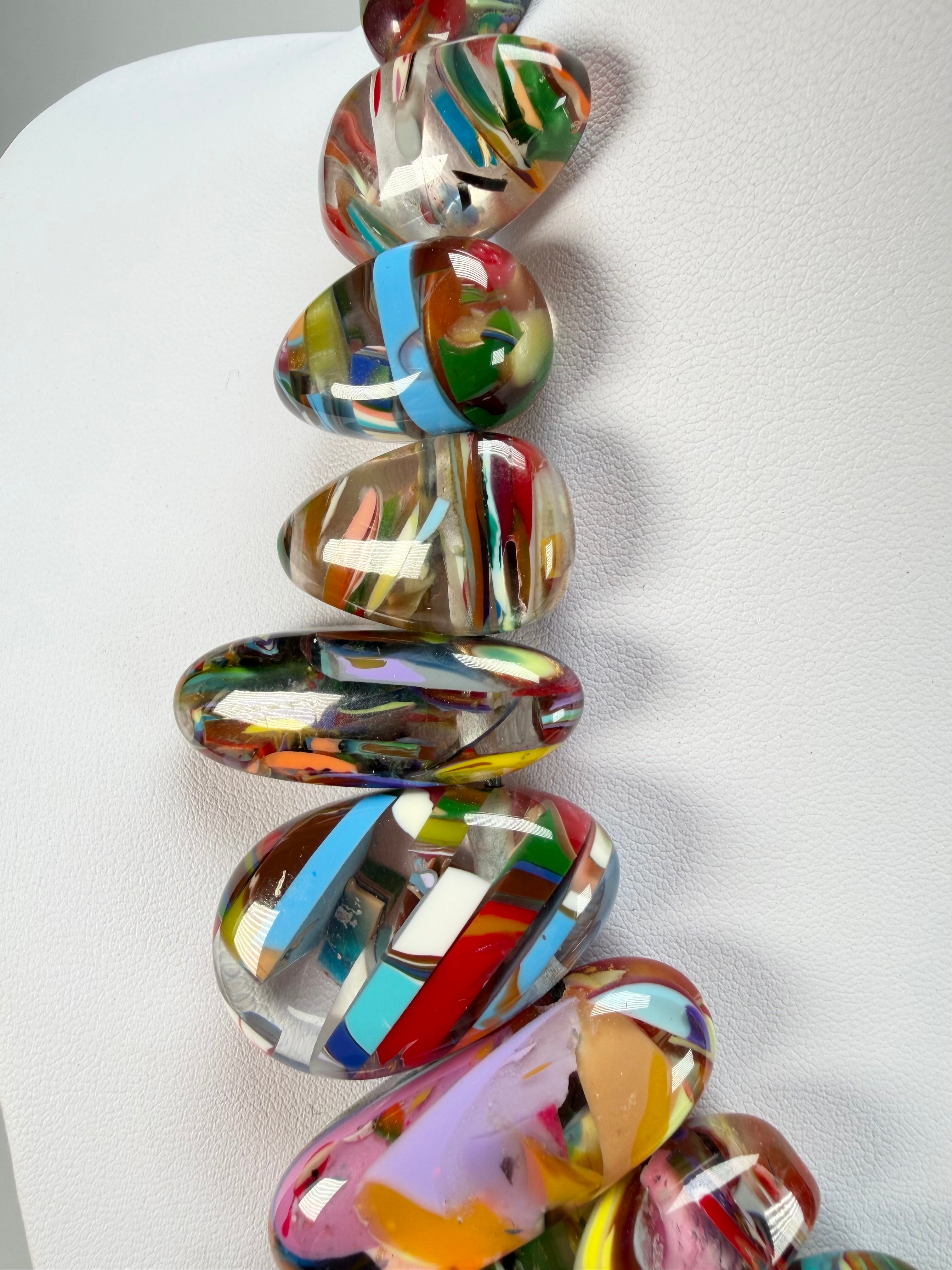 Sobral - Baru "Monica" Resin Necklace ( 005412 )