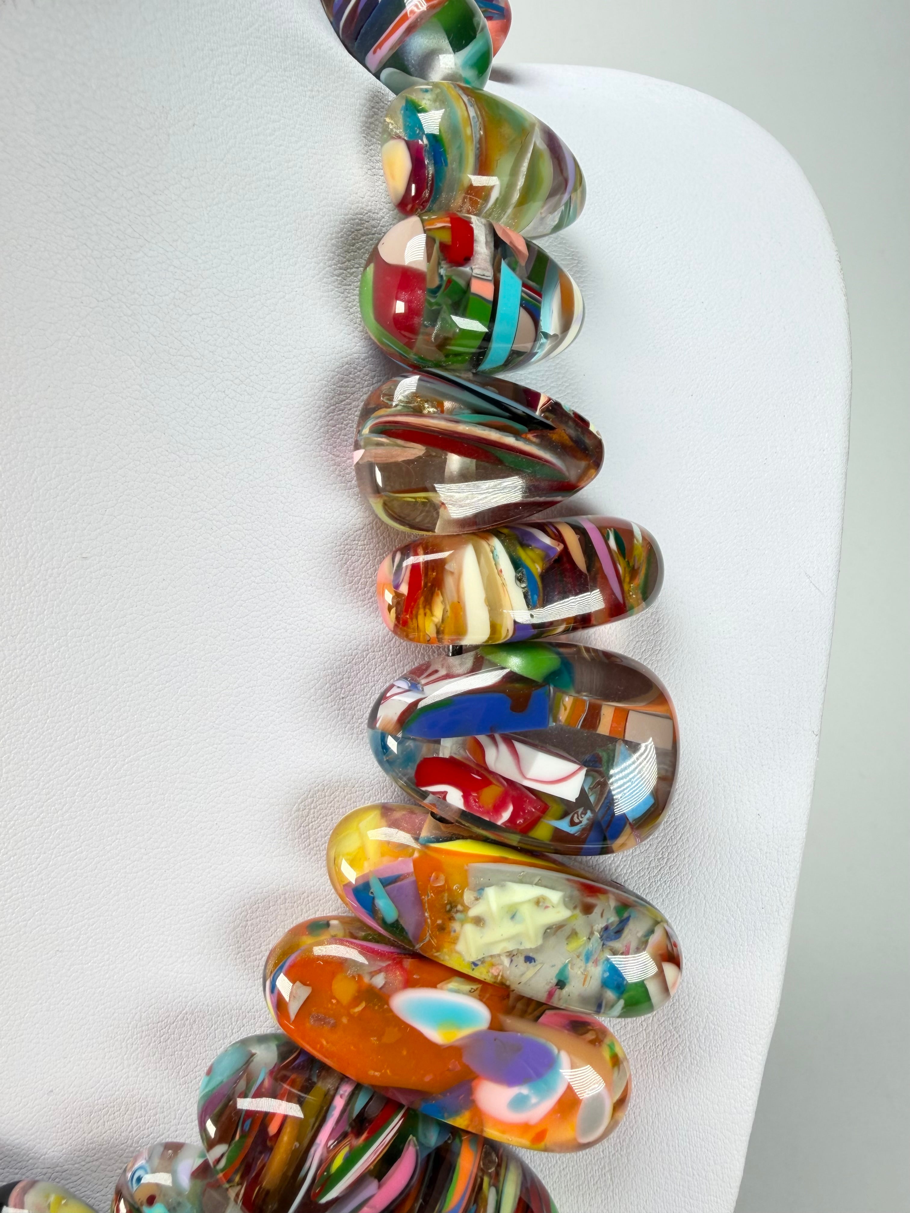 Sobral - Baru "Monica" Resin Necklace ( 005412 )