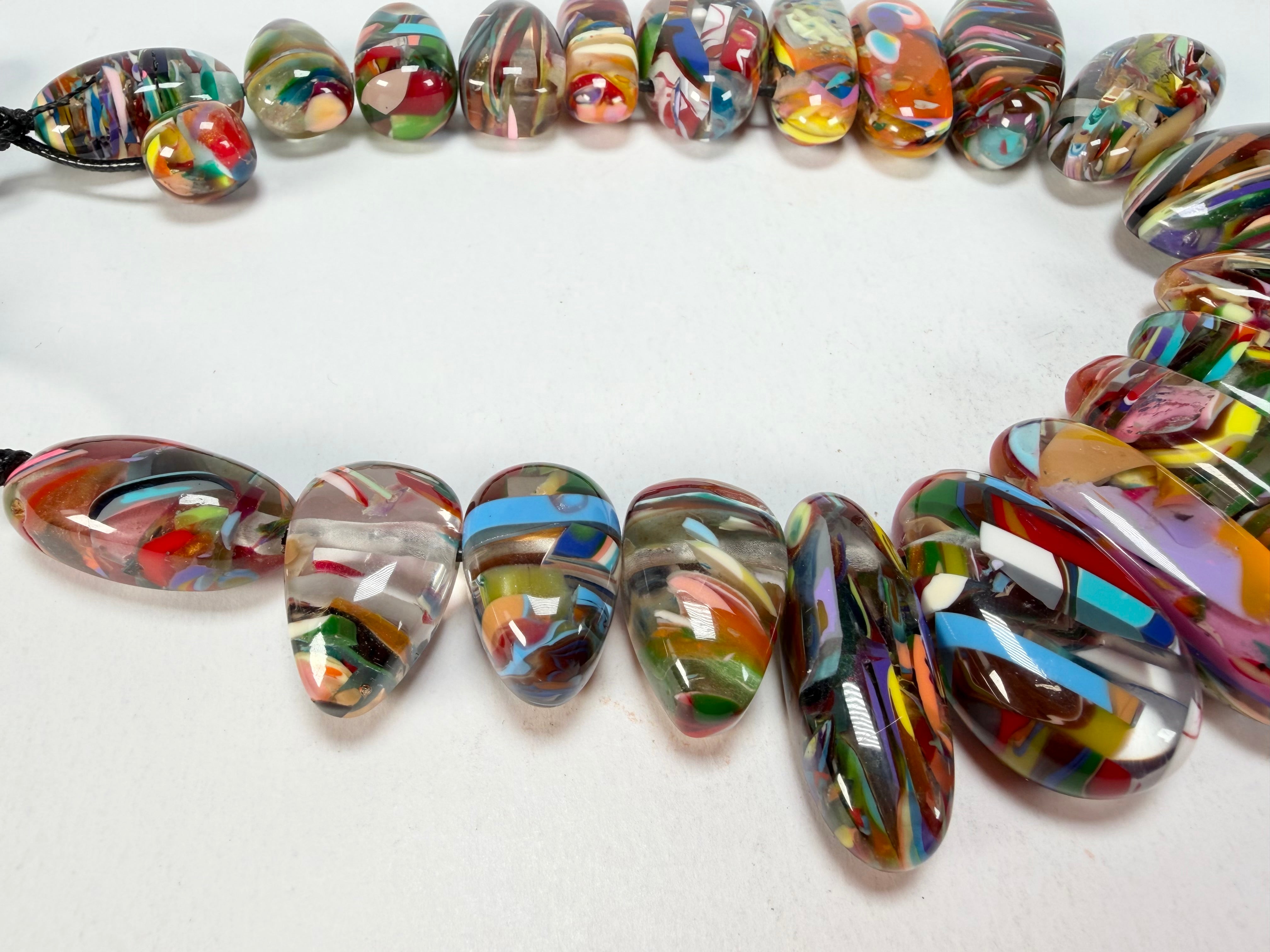 Sobral - Baru "Monica" Resin Necklace ( 005412 )