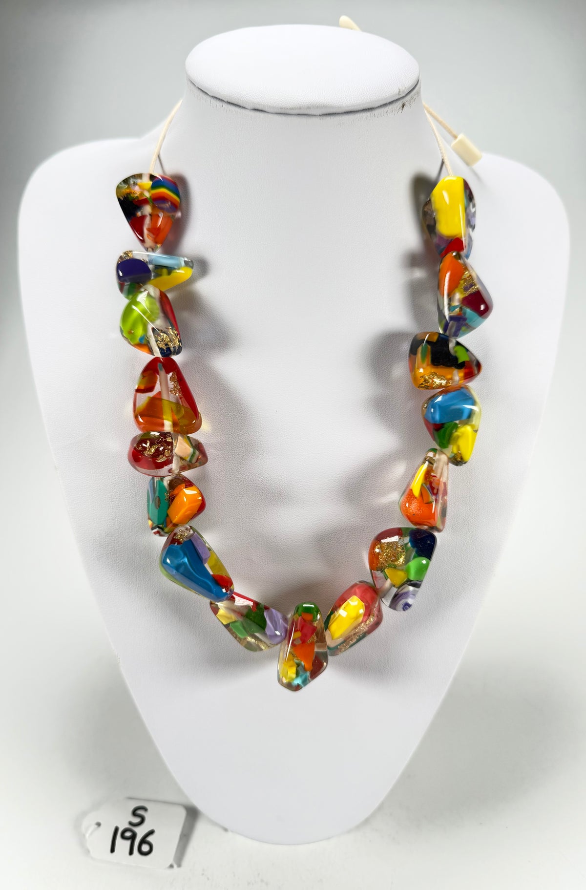 Sobral - Past Present "Gloria" Resin Necklace ( 003269 )