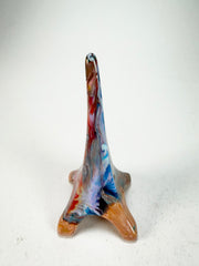 Sobral - Landmark "Eiffel Tower" Multi-Colour Pollock Small 9cm Statue Ornament ( 004424 )