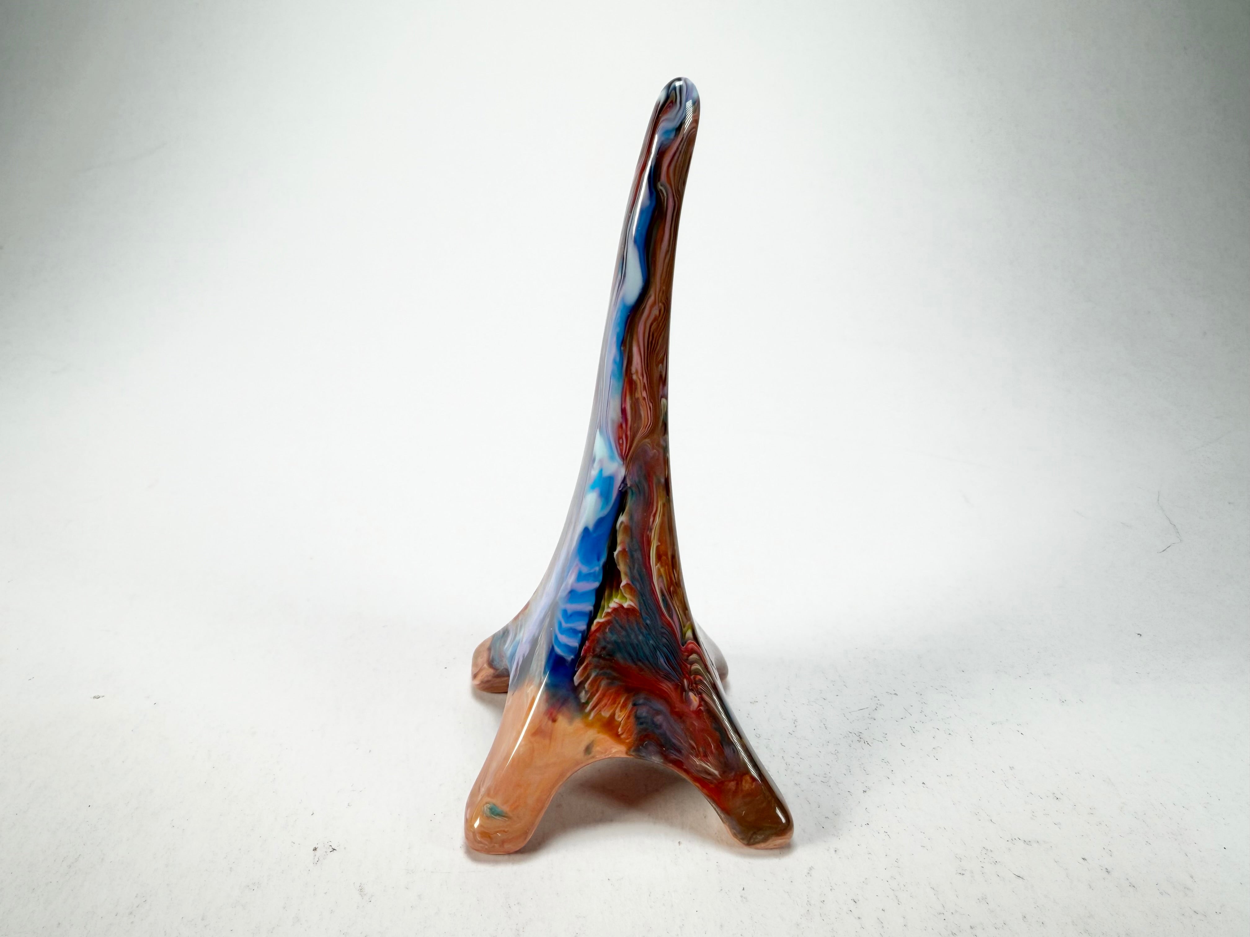 Sobral - Landmark "Eiffel Tower" Multi-Colour Pollock Small 9cm Statue Ornament ( 004424 )