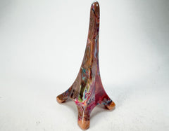 Sobral - Landmark "Eiffel Tower" Multi-Colour Pollock Small 9cm Statue Ornament ( 004424 )