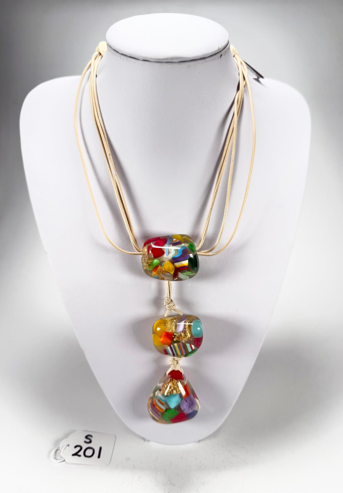 Sobral - Past Present "Cusco" Resin Necklace ( 001614 )