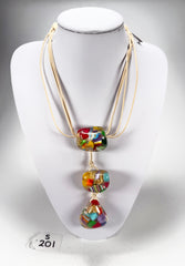 Sobral - Past Present "Cusco" Resin Necklace ( 001614 )