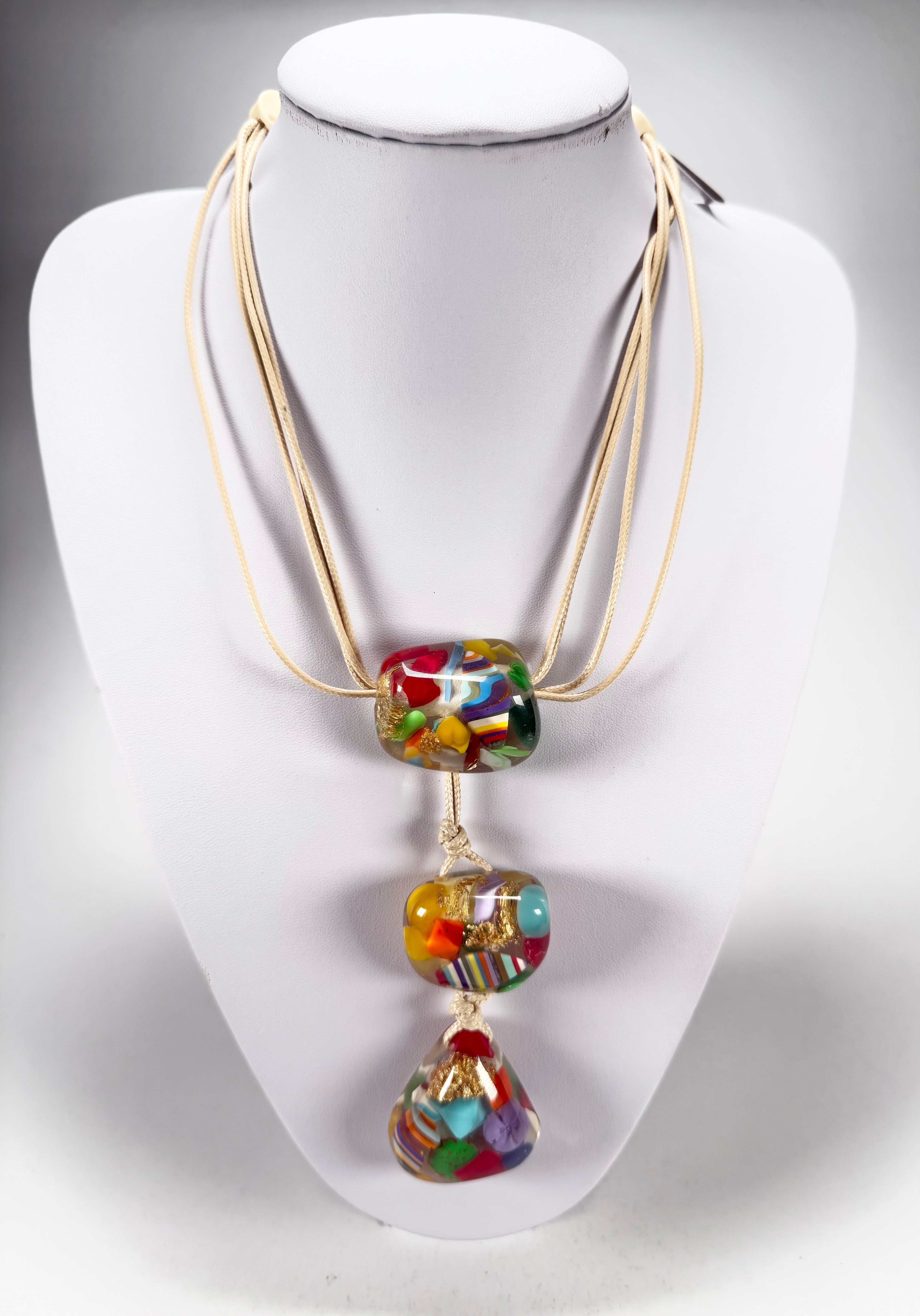 Sobral - Past Present "Cusco" Resin Necklace ( 001614 )