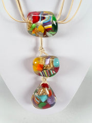 Sobral - Past Present "Cusco" Resin Necklace ( 001614 )