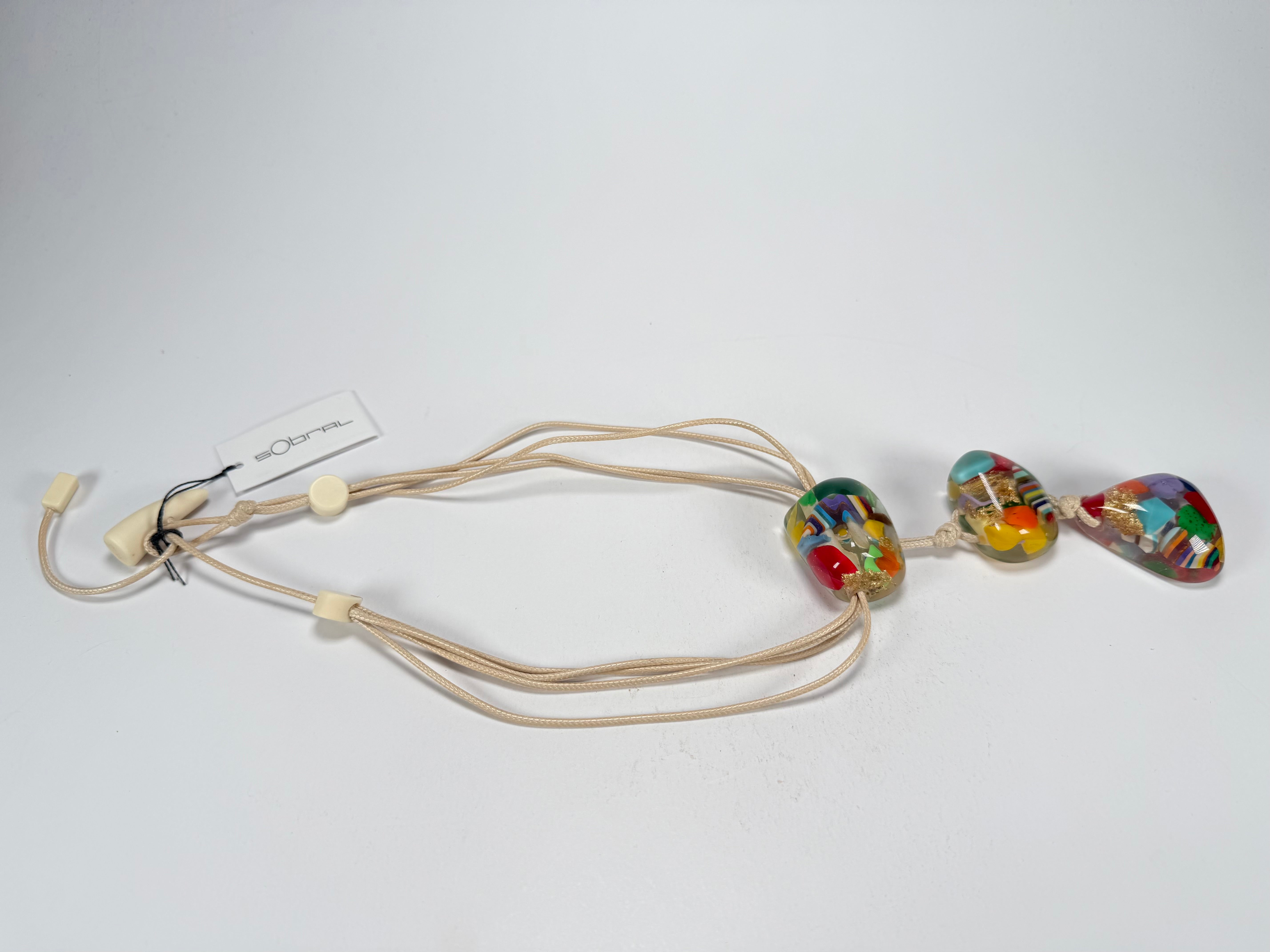 Sobral - Past Present "Cusco" Resin Necklace ( 001614 )