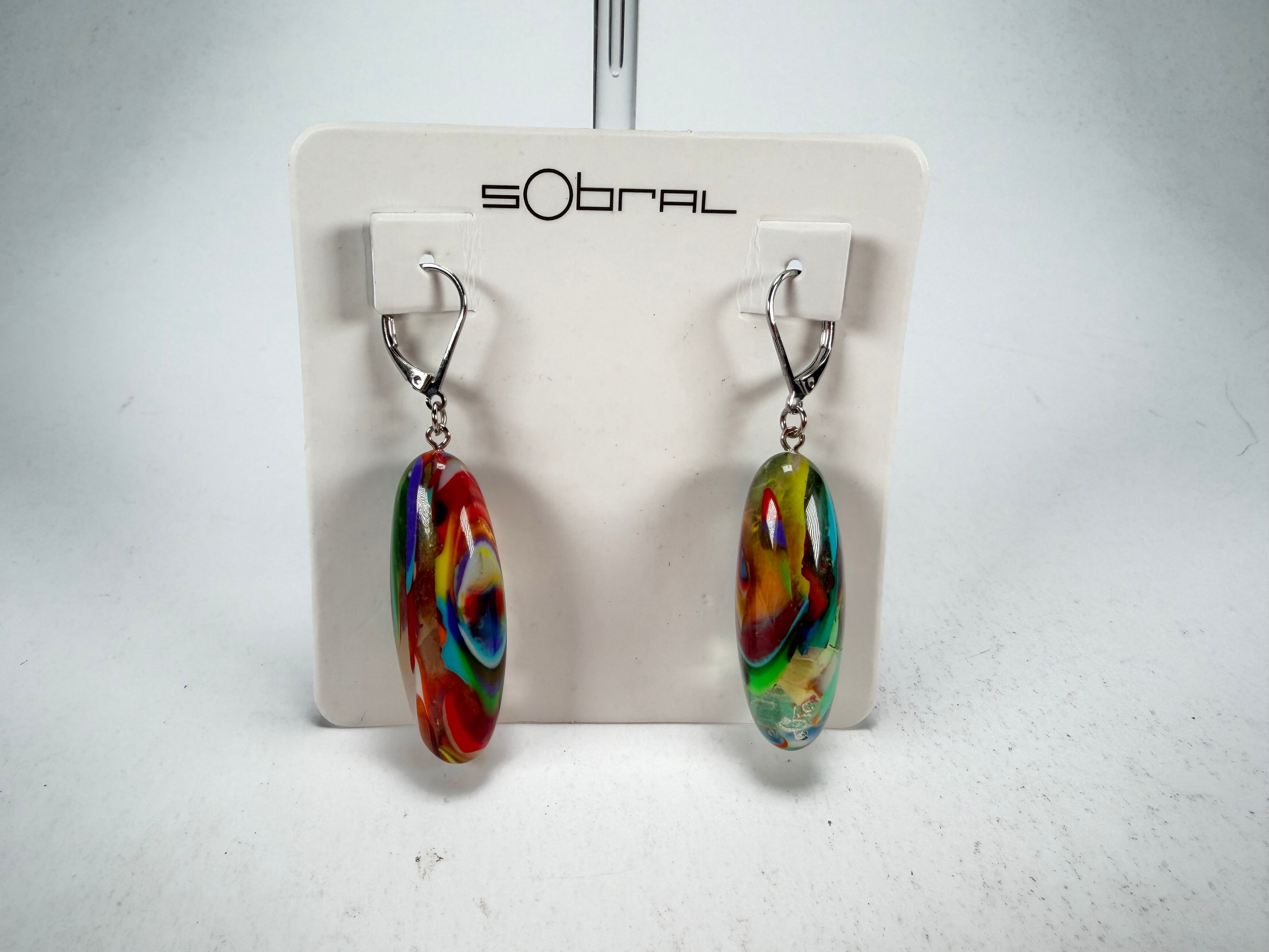 Sobral - Baru "Andy" Resin Earrings ( 005468 )