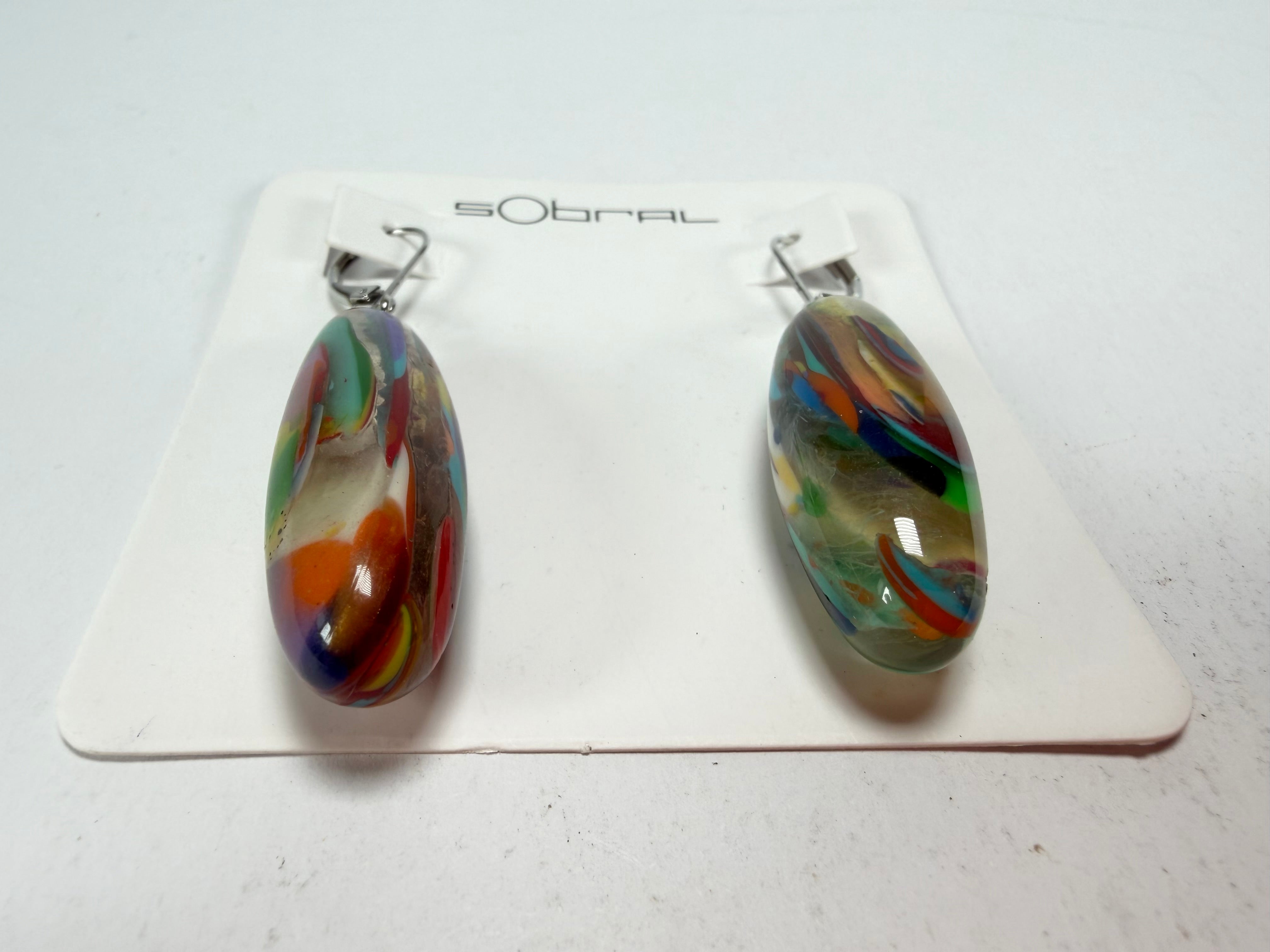 Sobral - Baru "Andy" Resin Earrings ( 005468 )