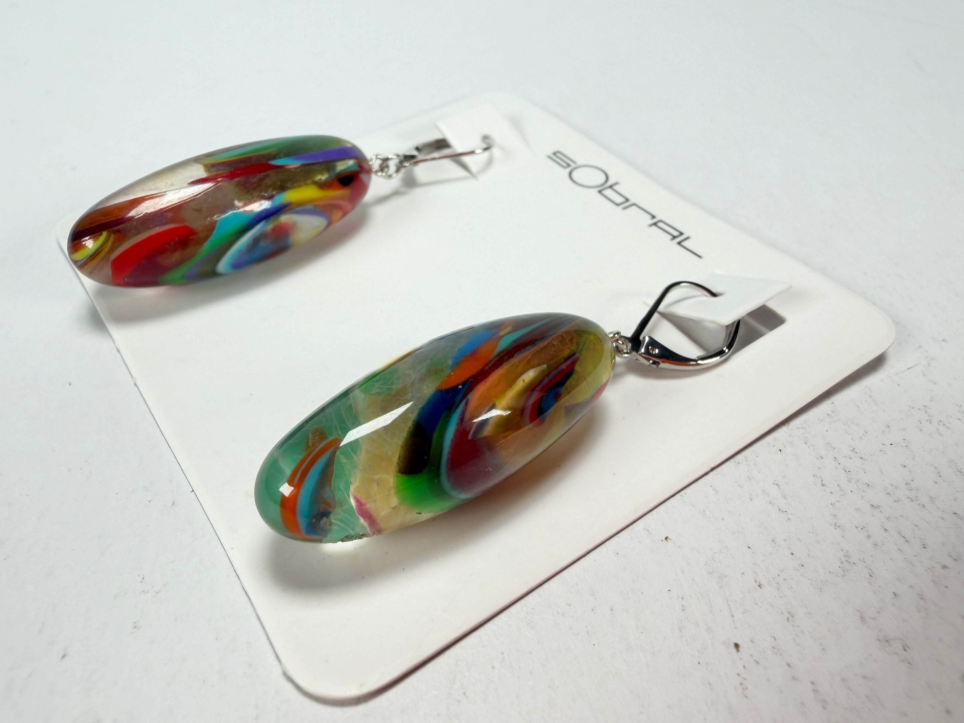 Sobral - Baru "Andy" Resin Earrings ( 005468 )