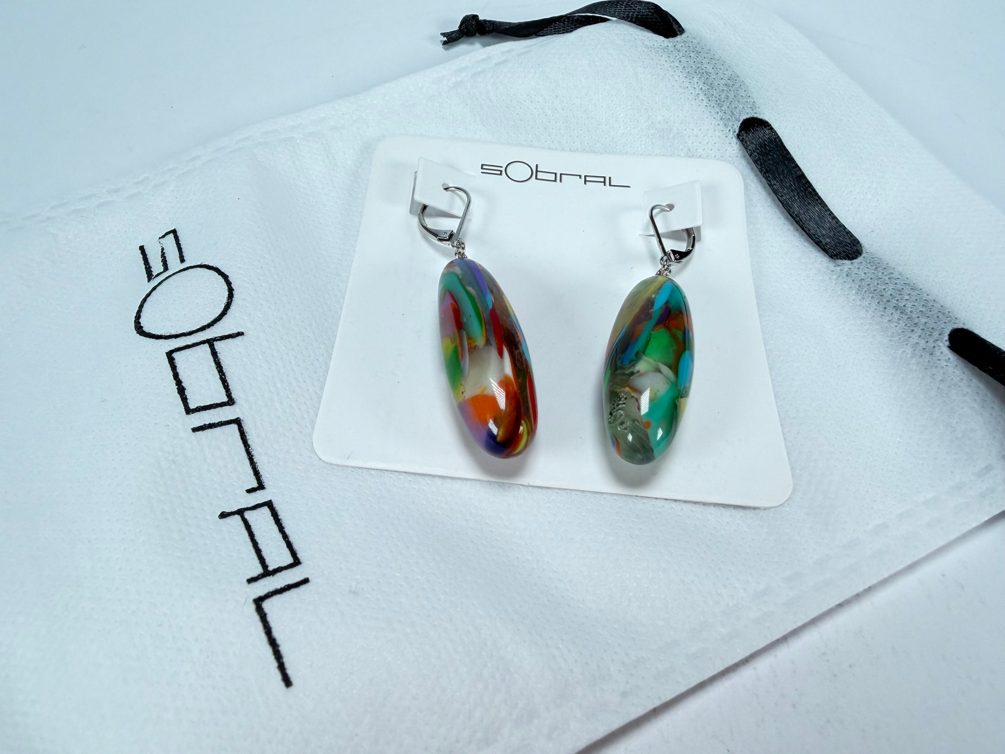 Sobral - Baru "Andy" Resin Earrings ( 005468 )