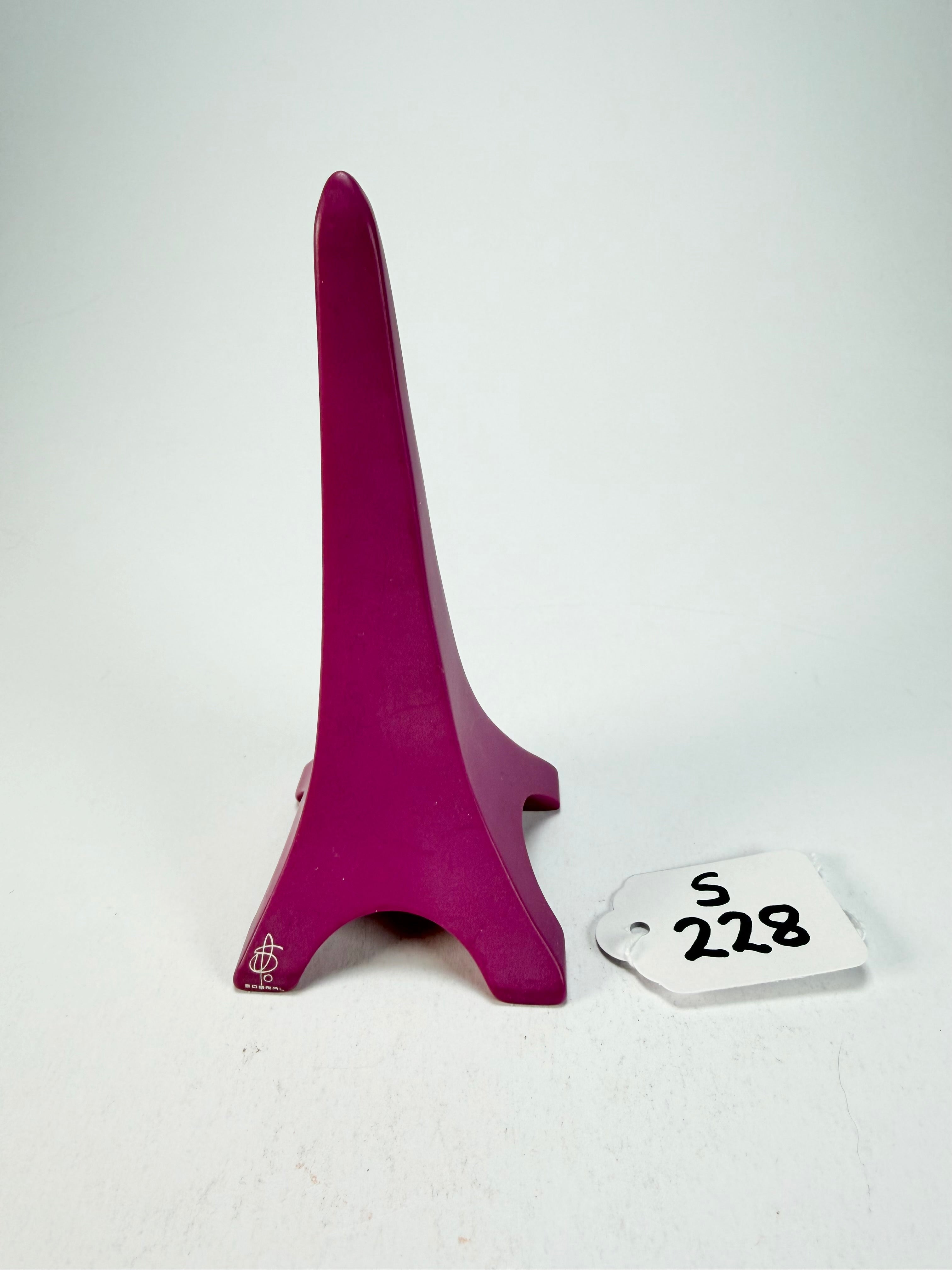 Sobral - Landmark "Eiffel Tower" Purple Medium 14cm Statue Ornament ( 000000 )