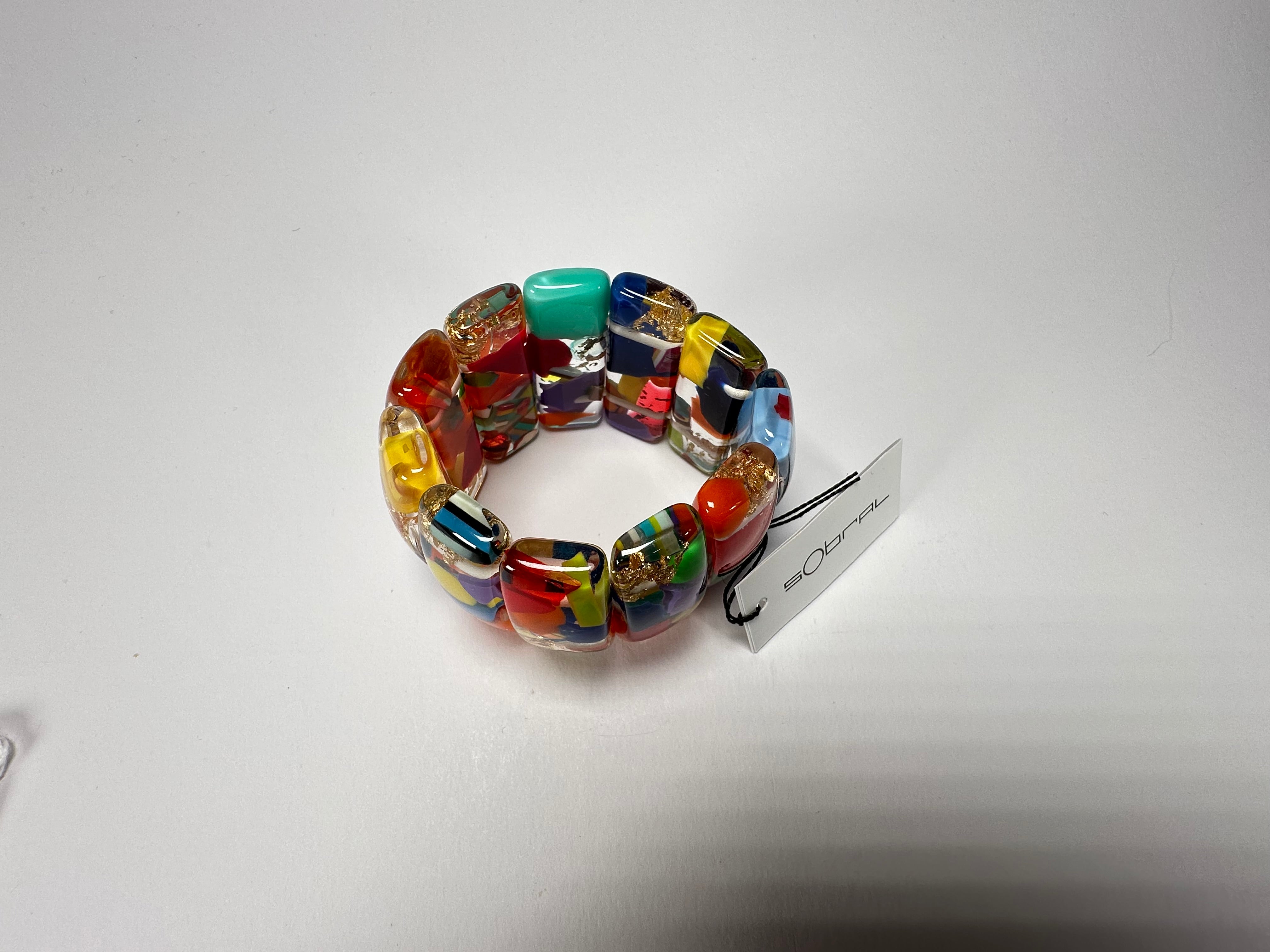 Sobral - Past Present "Sao Conrado" Elasticated Resin Bracelet ( 003283 )