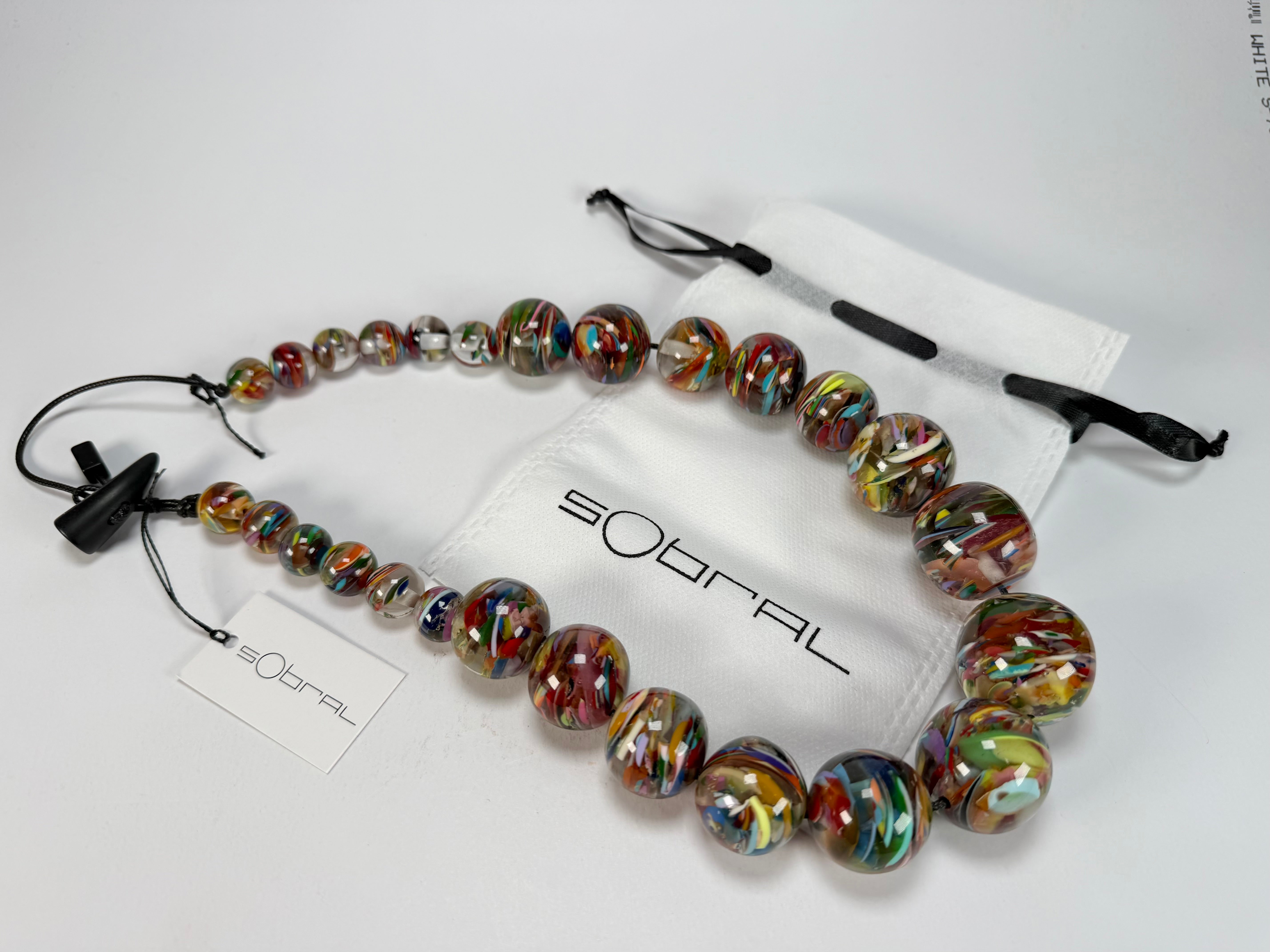 Sobral - Baru "Jupiter" Resin Necklace ( 005453 )