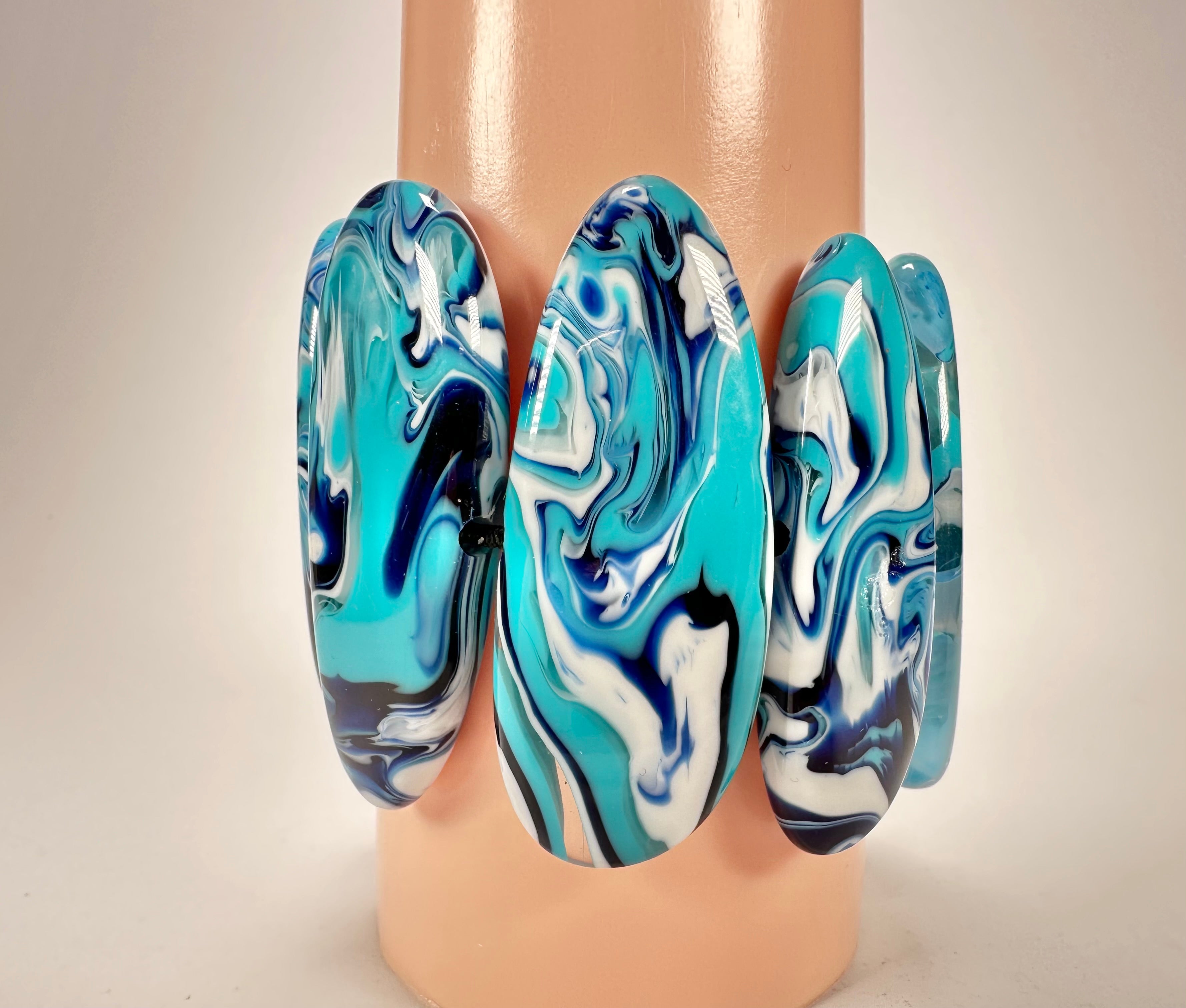 Sobral - Onda "Pipe" Resin Bracelet ( 005424 )