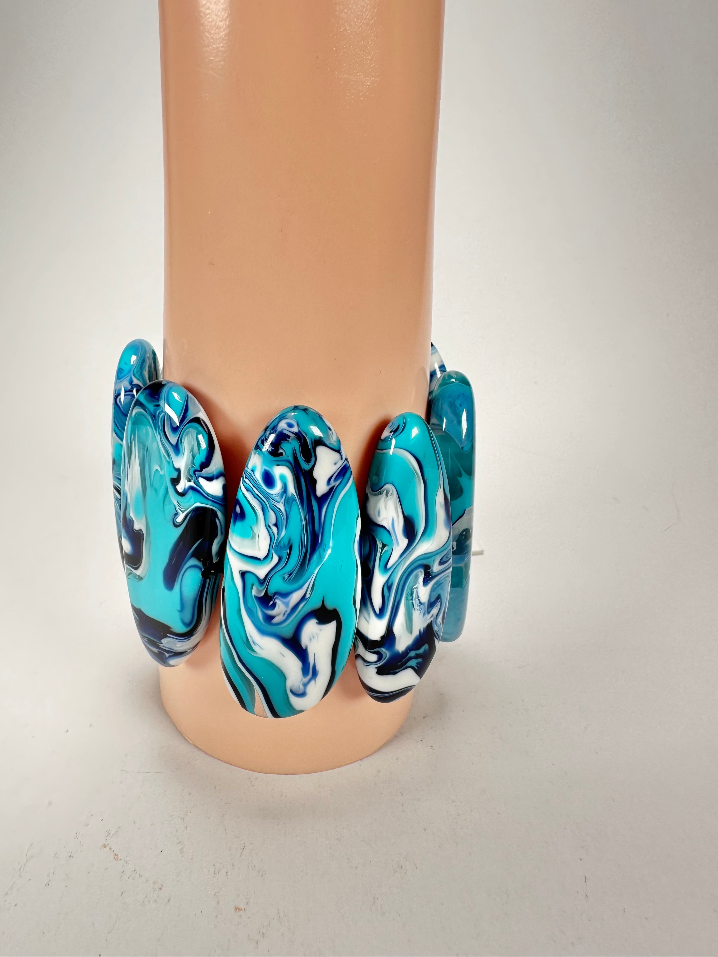Sobral - Onda "Pipe" Resin Bracelet ( 005424 )