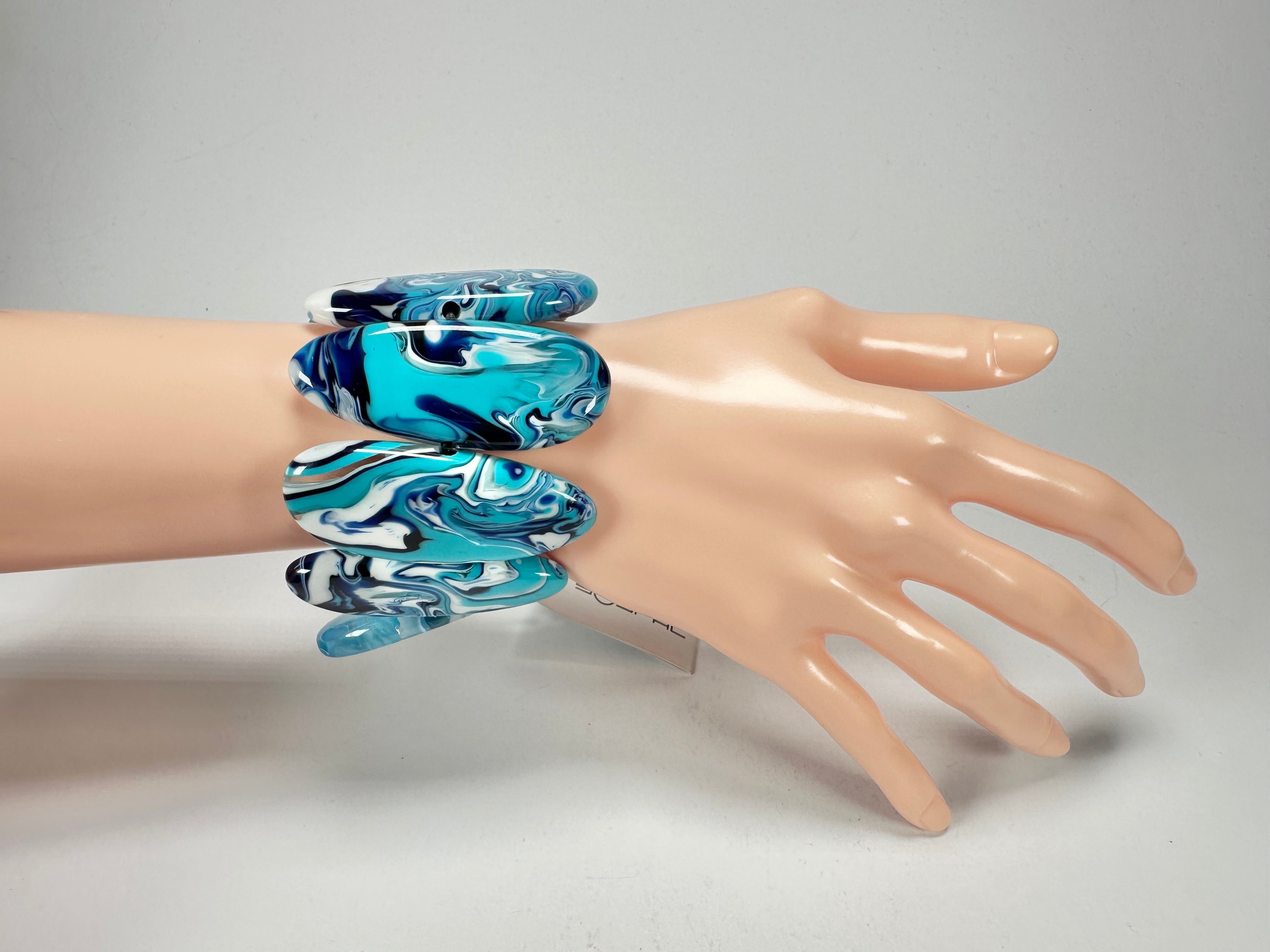 Sobral - Onda "Pipe" Resin Bracelet ( 005424 )