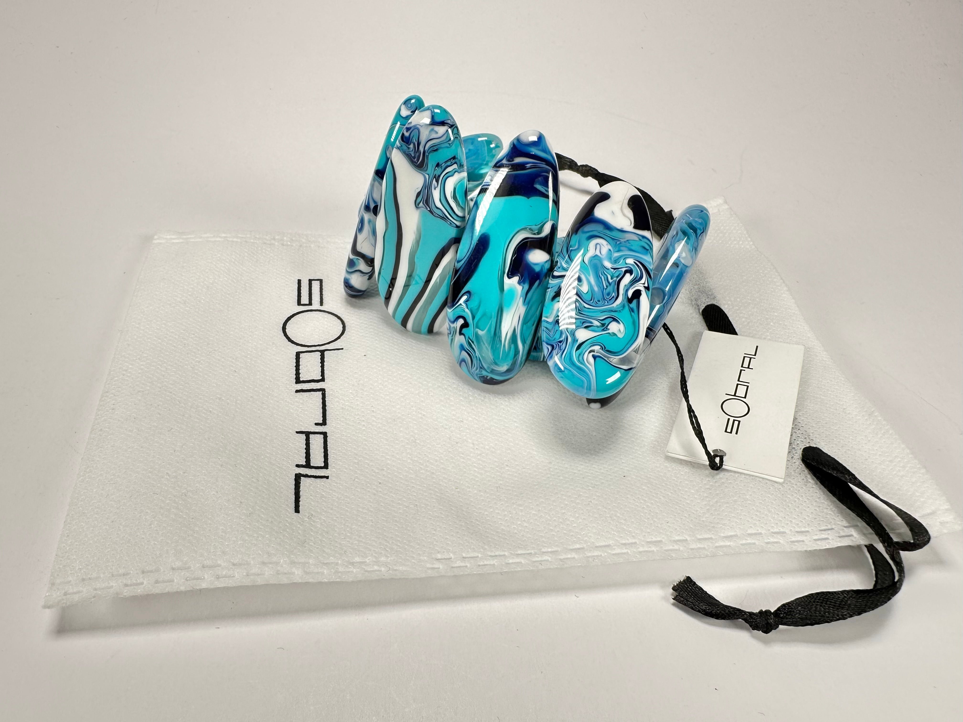 Sobral - Onda "Pipe" Resin Bracelet ( 005424 )