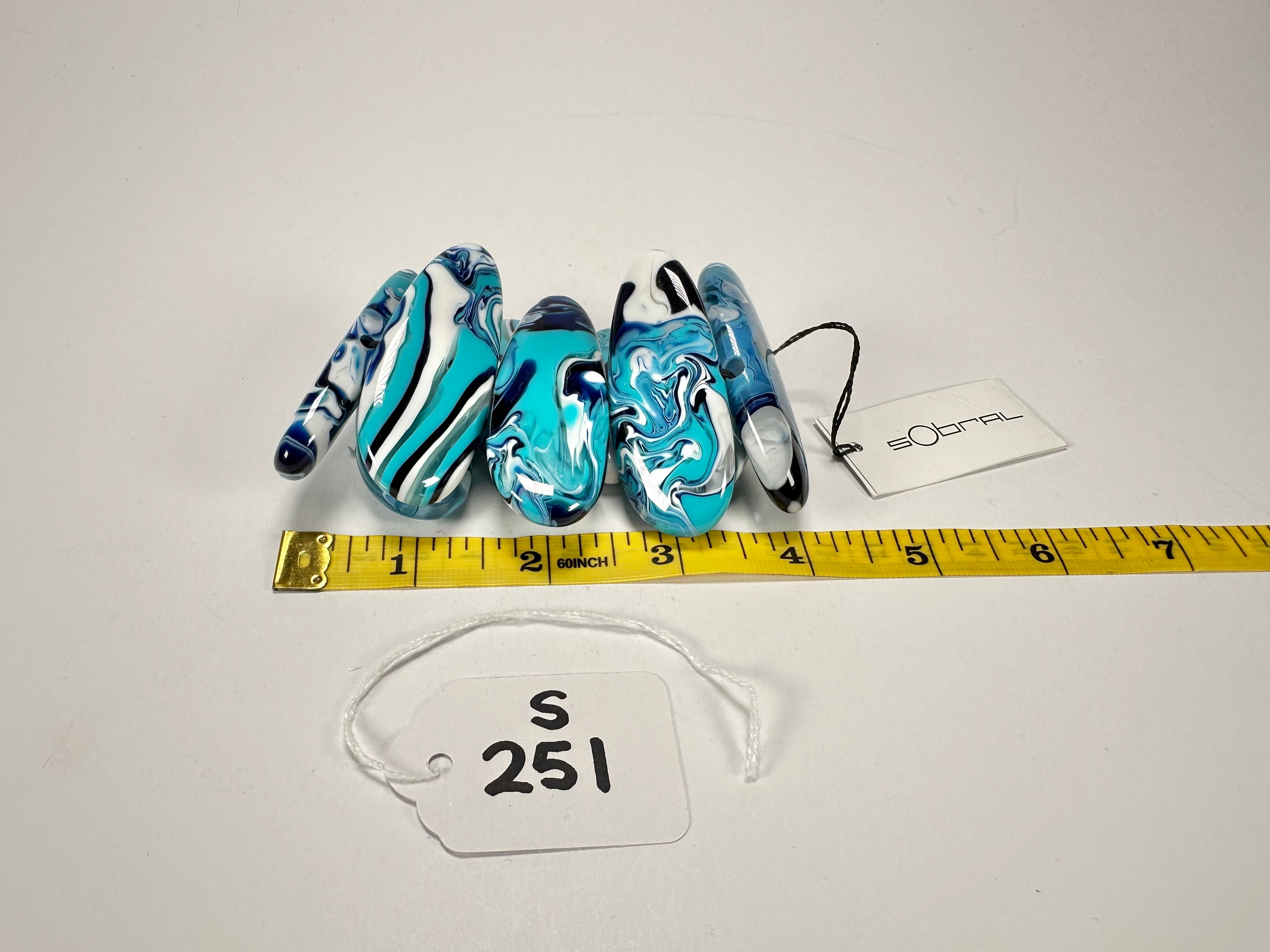 Sobral - Onda "Pipe" Resin Bracelet ( 005424 )