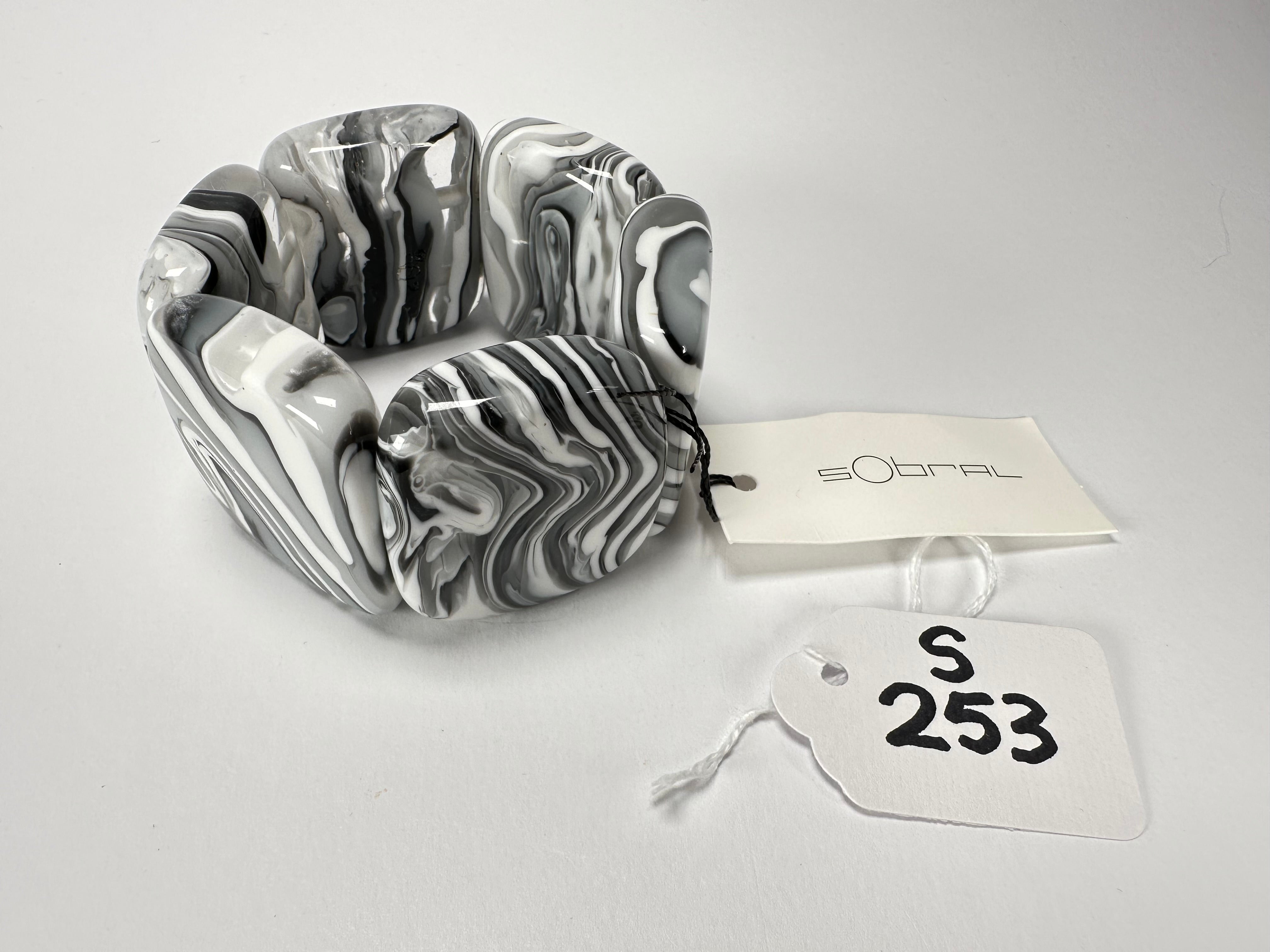 Sobral - Onda Gelo "Margo" Resin Bracelet ( 005443 )