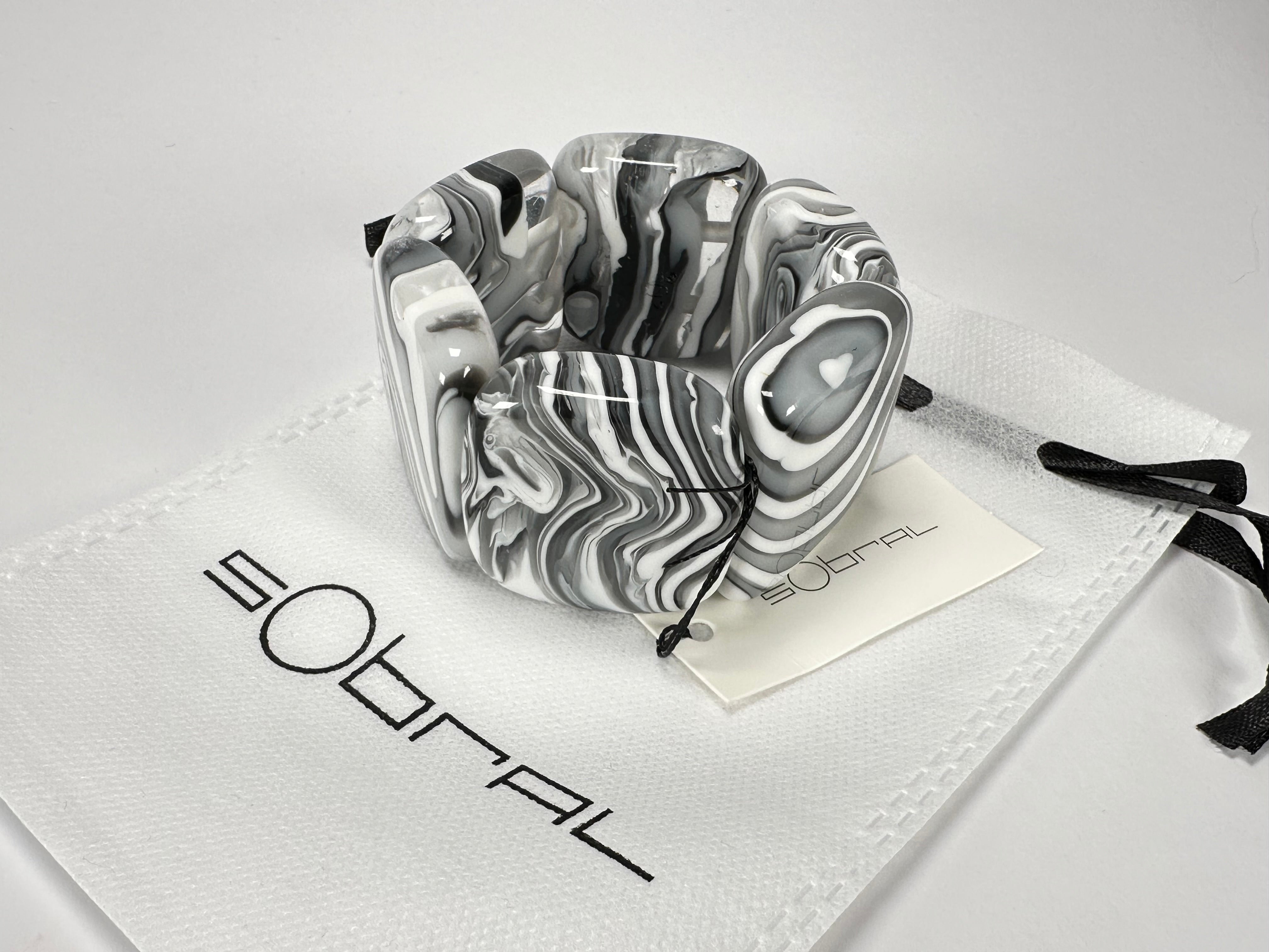 Sobral - Onda Gelo "Margo" Resin Bracelet ( 005443 )