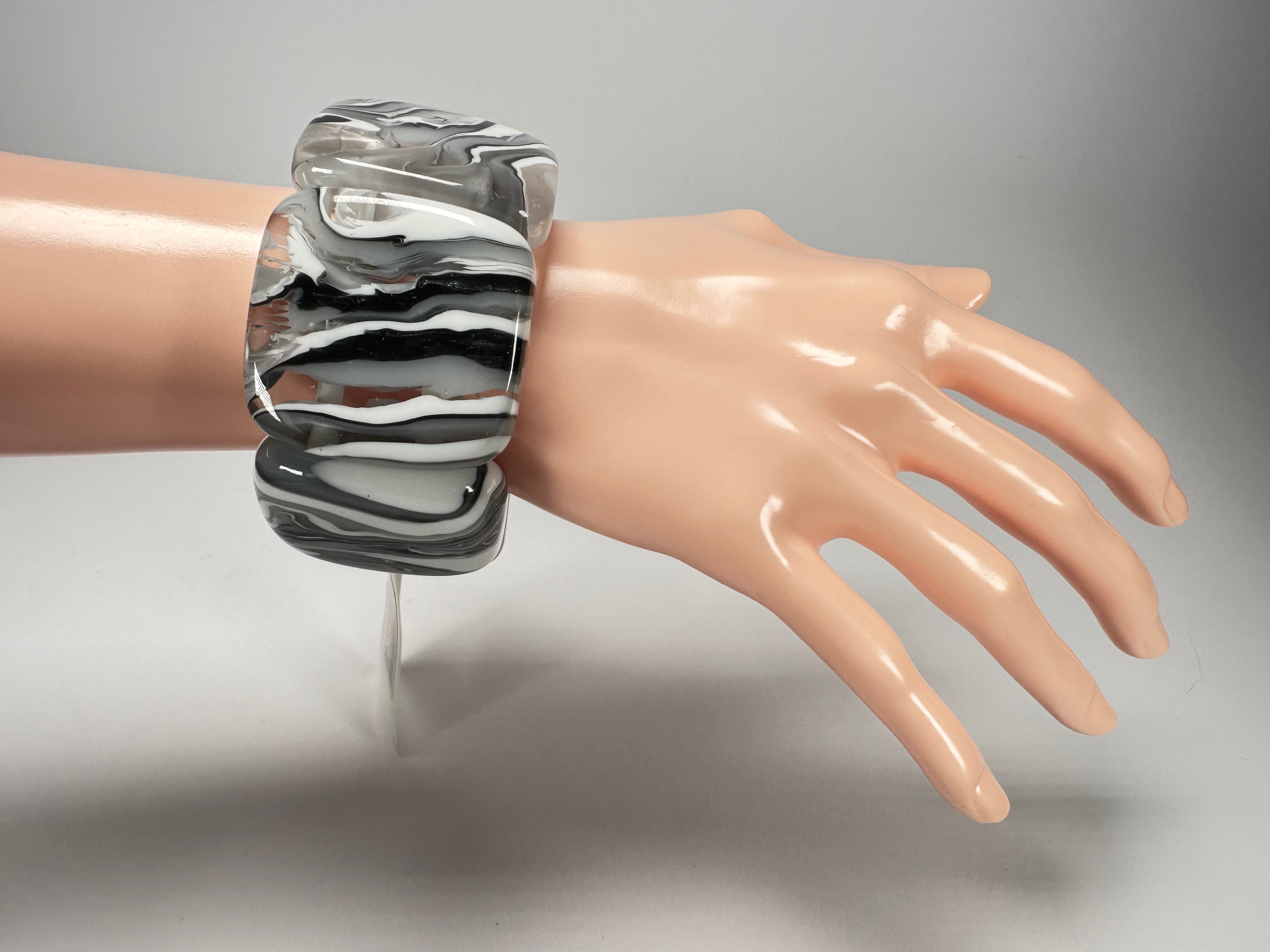 Sobral - Onda Gelo "Margo" Resin Bracelet ( 005443 )