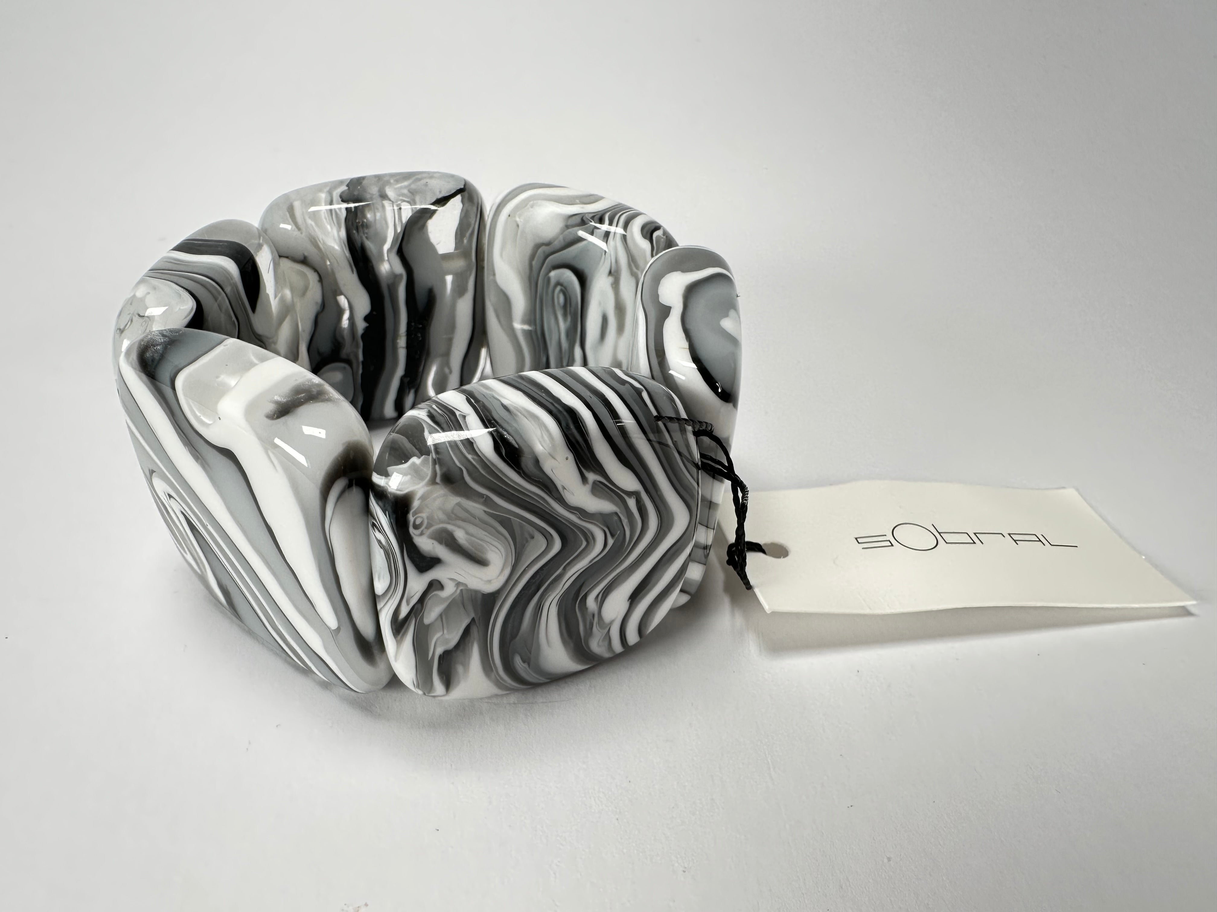 Sobral - Onda Gelo "Margo" Resin Bracelet ( 005443 )