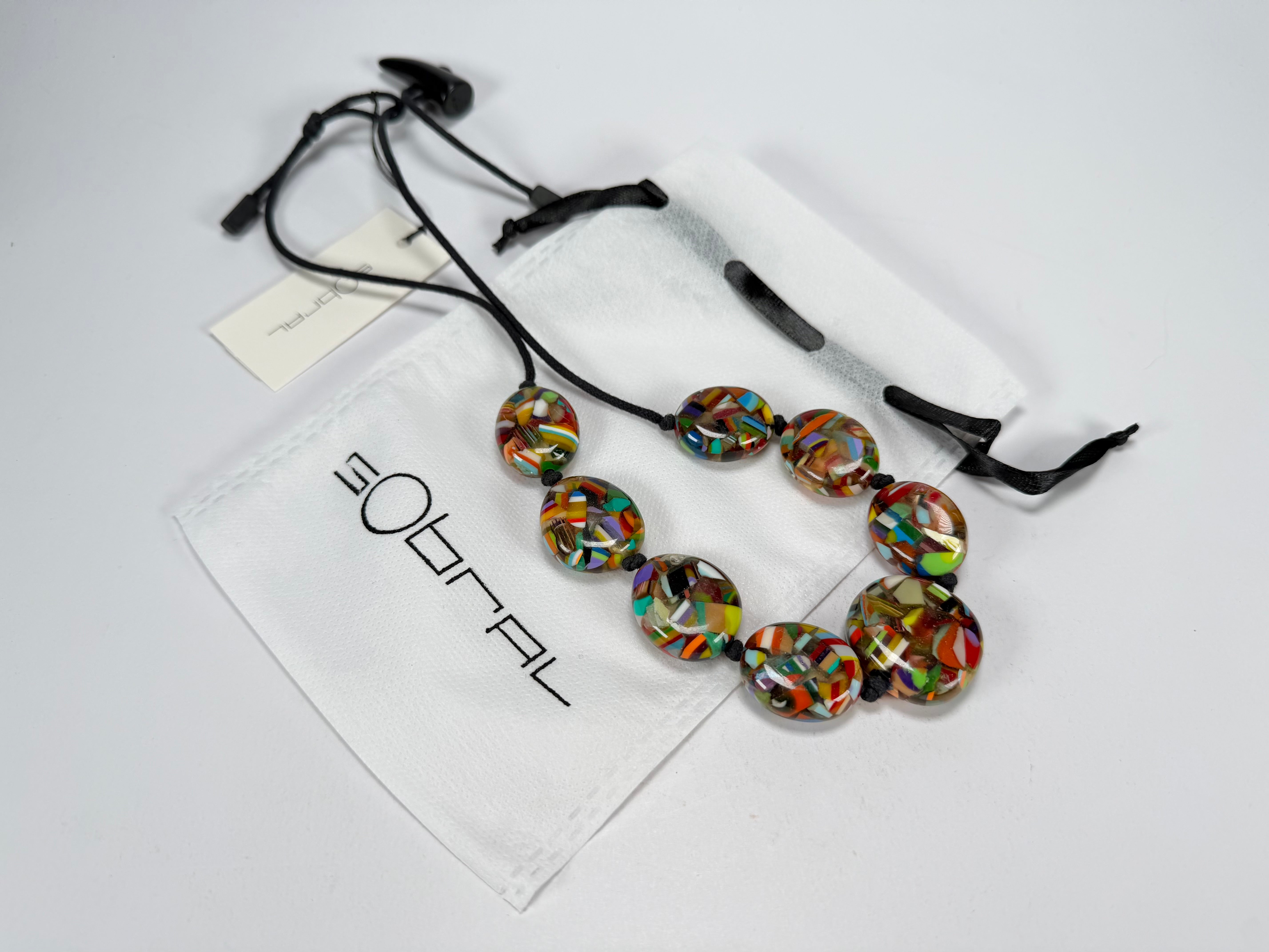 Sobral - Baru "Studio Creation" Resin Necklace ( 000000 )