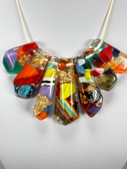 Sobral - Past Present "Acontecencias" Resin Necklace ( 004601 )