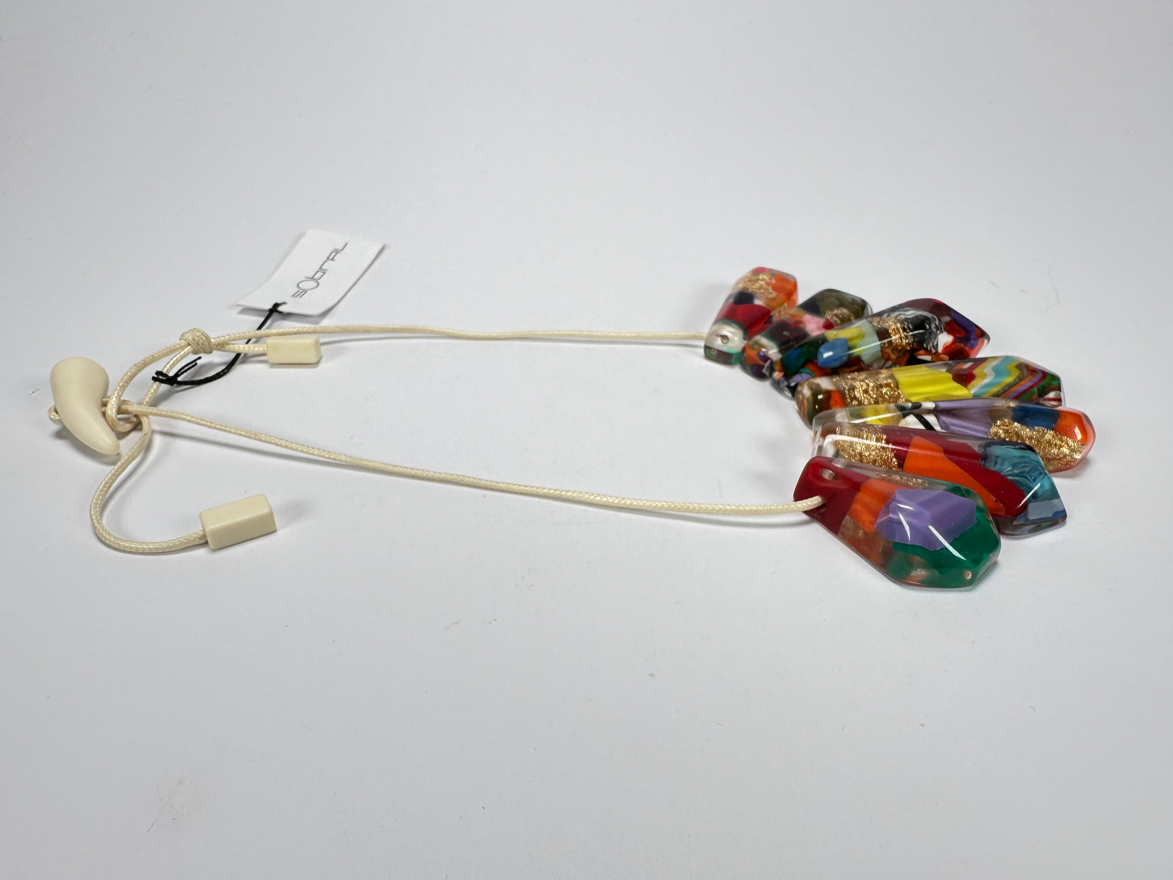 Sobral - Past Present "Acontecencias" Resin Necklace ( 004601 )