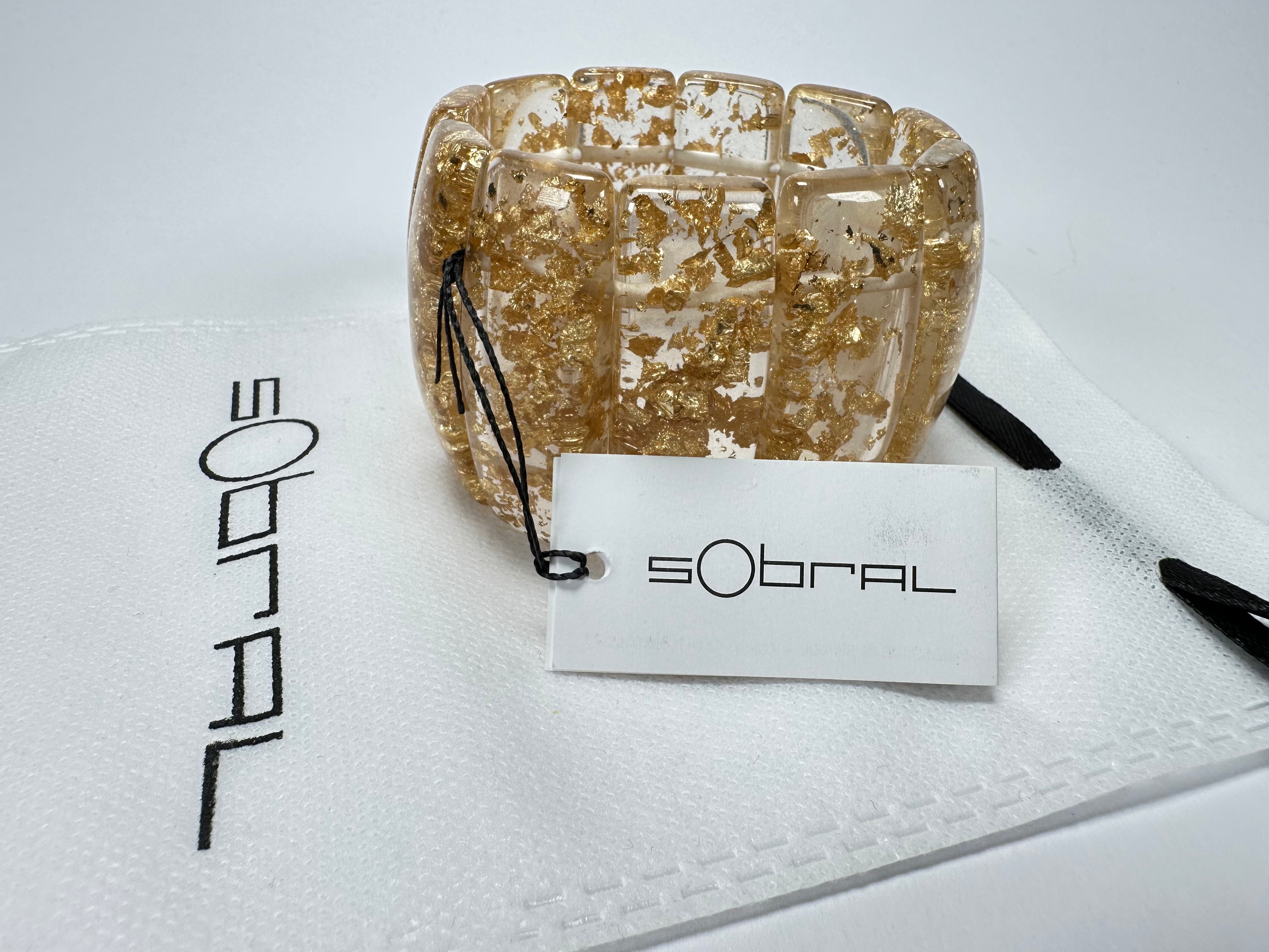 Sobral - Metalique "Porcina" Elasticated Bracelet ( 004052 )
