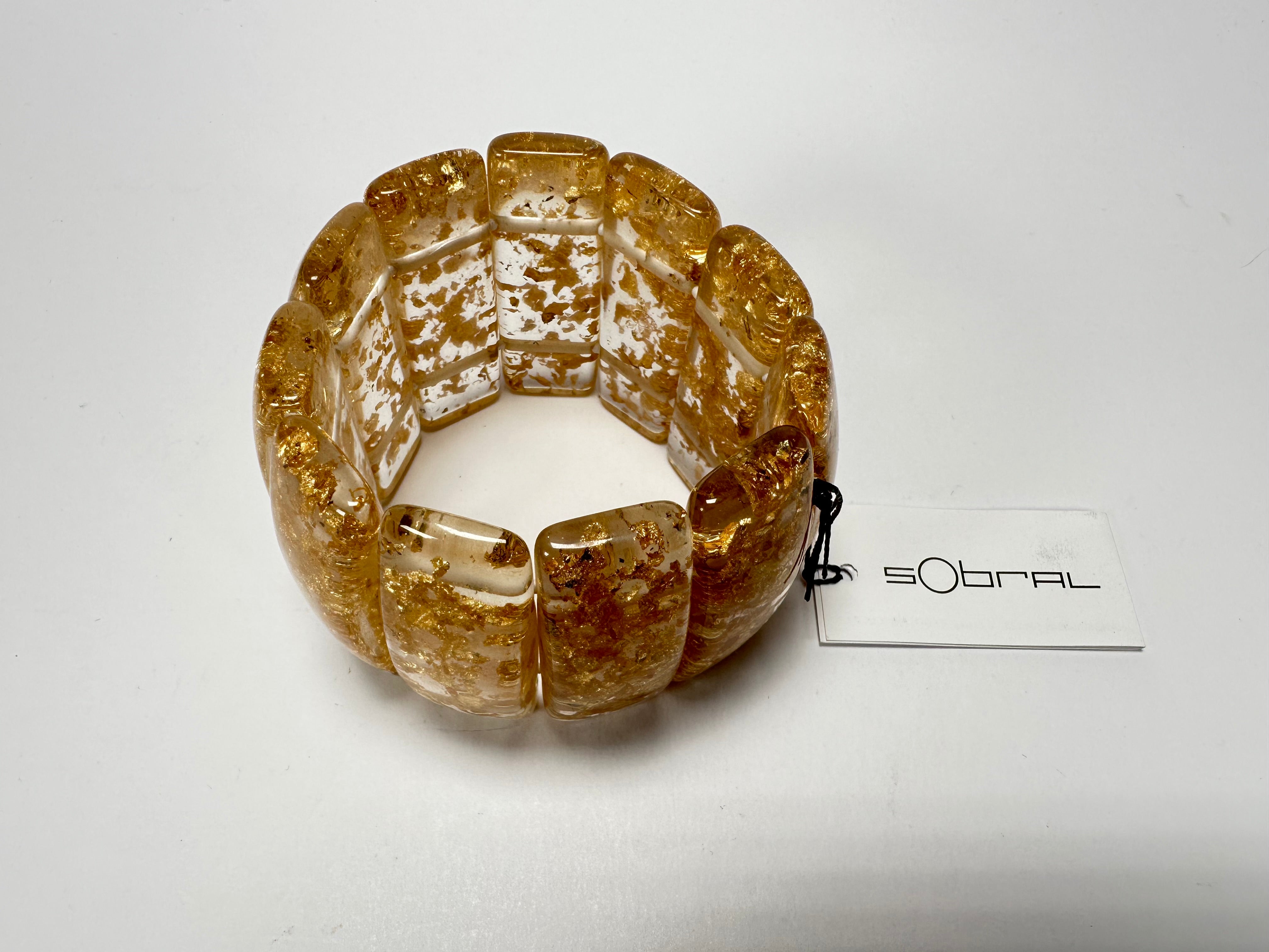 Sobral - Metalique "Porcina" Elasticated Bracelet ( 004052 )