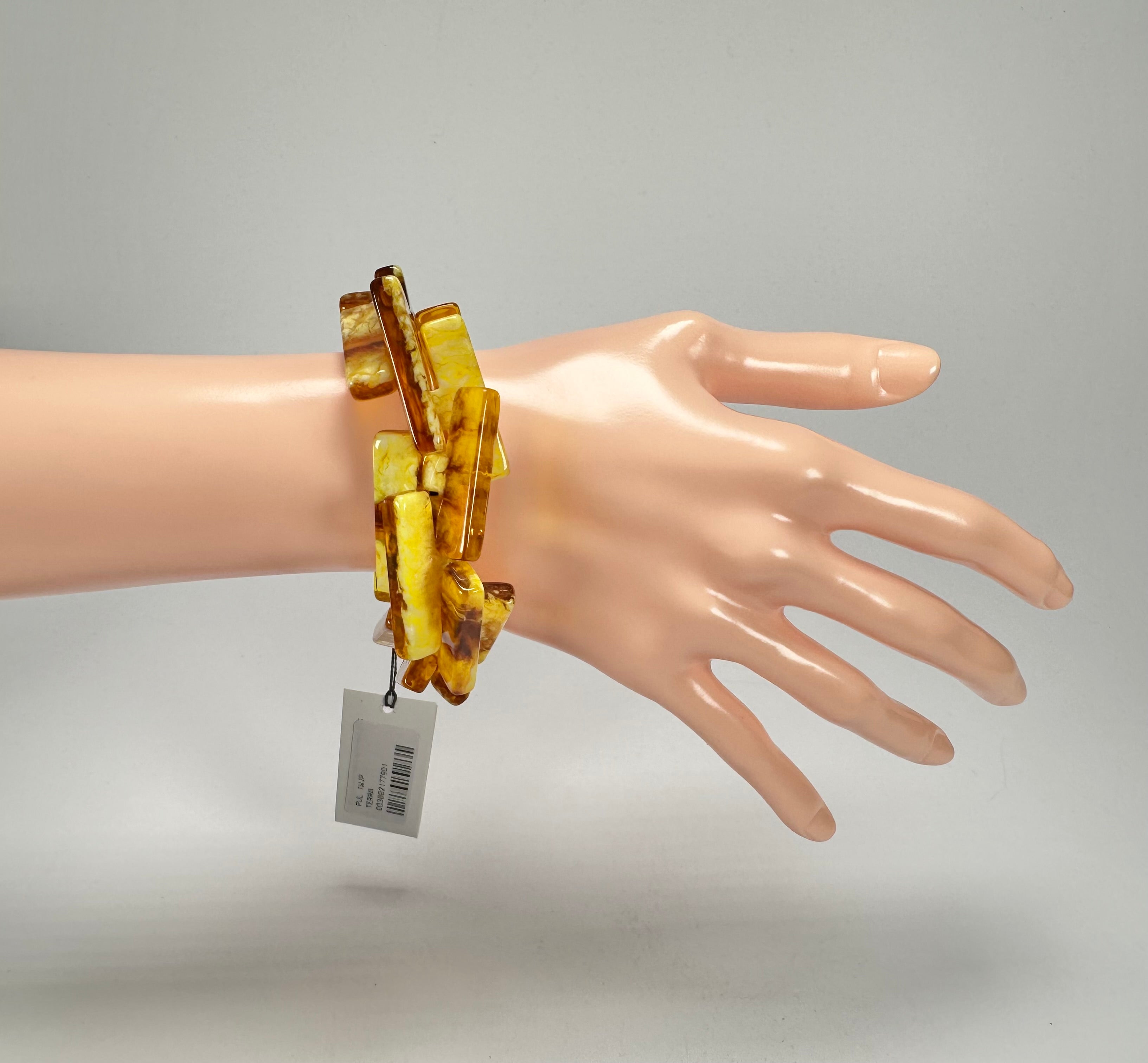 Sobral - Terra "1WJP" Elasticated Resin Bracelet ( 003882 )