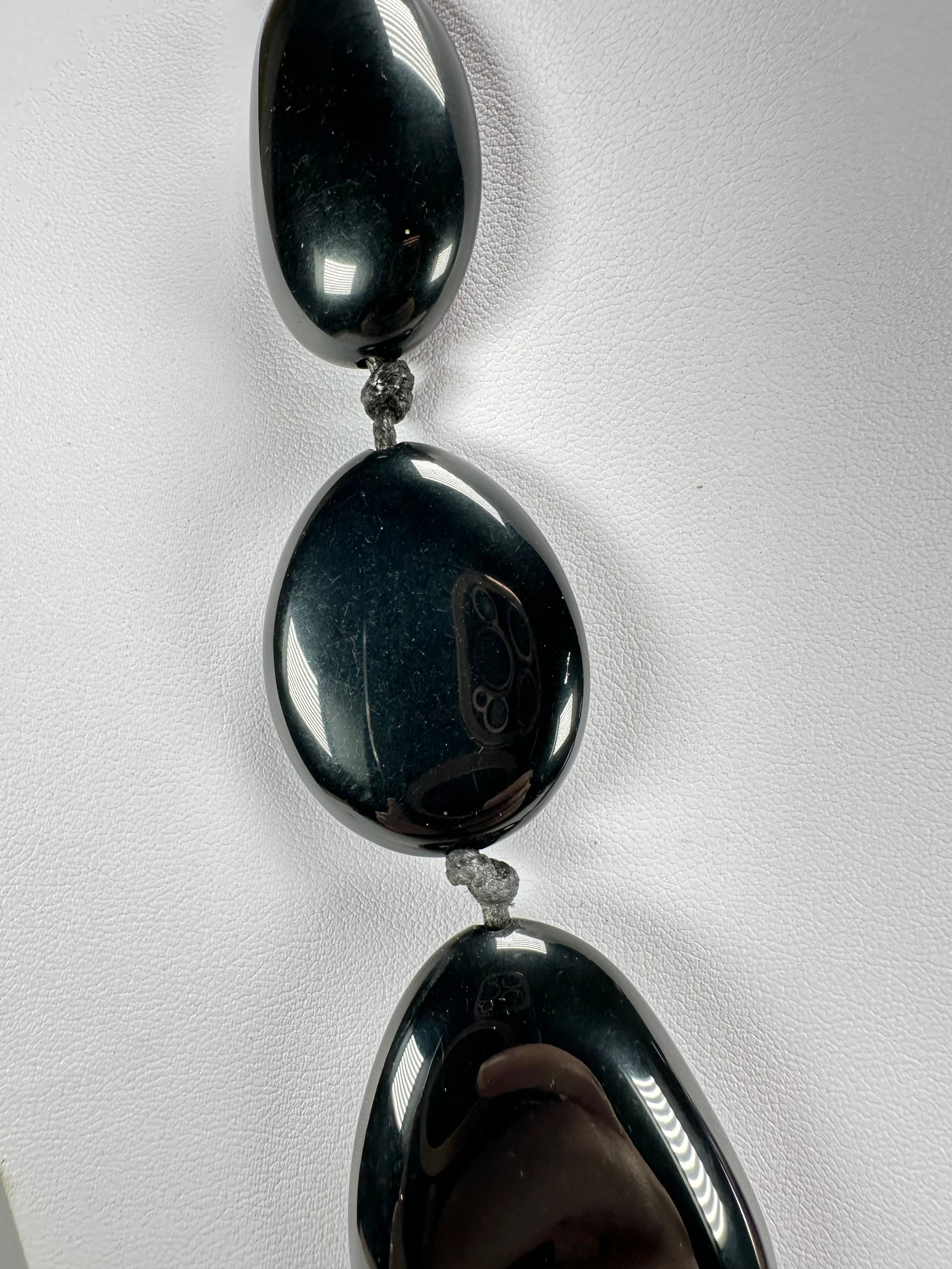 Sobral - Multi-Colour "Encantador" Black Resin Necklace ( 004109 )