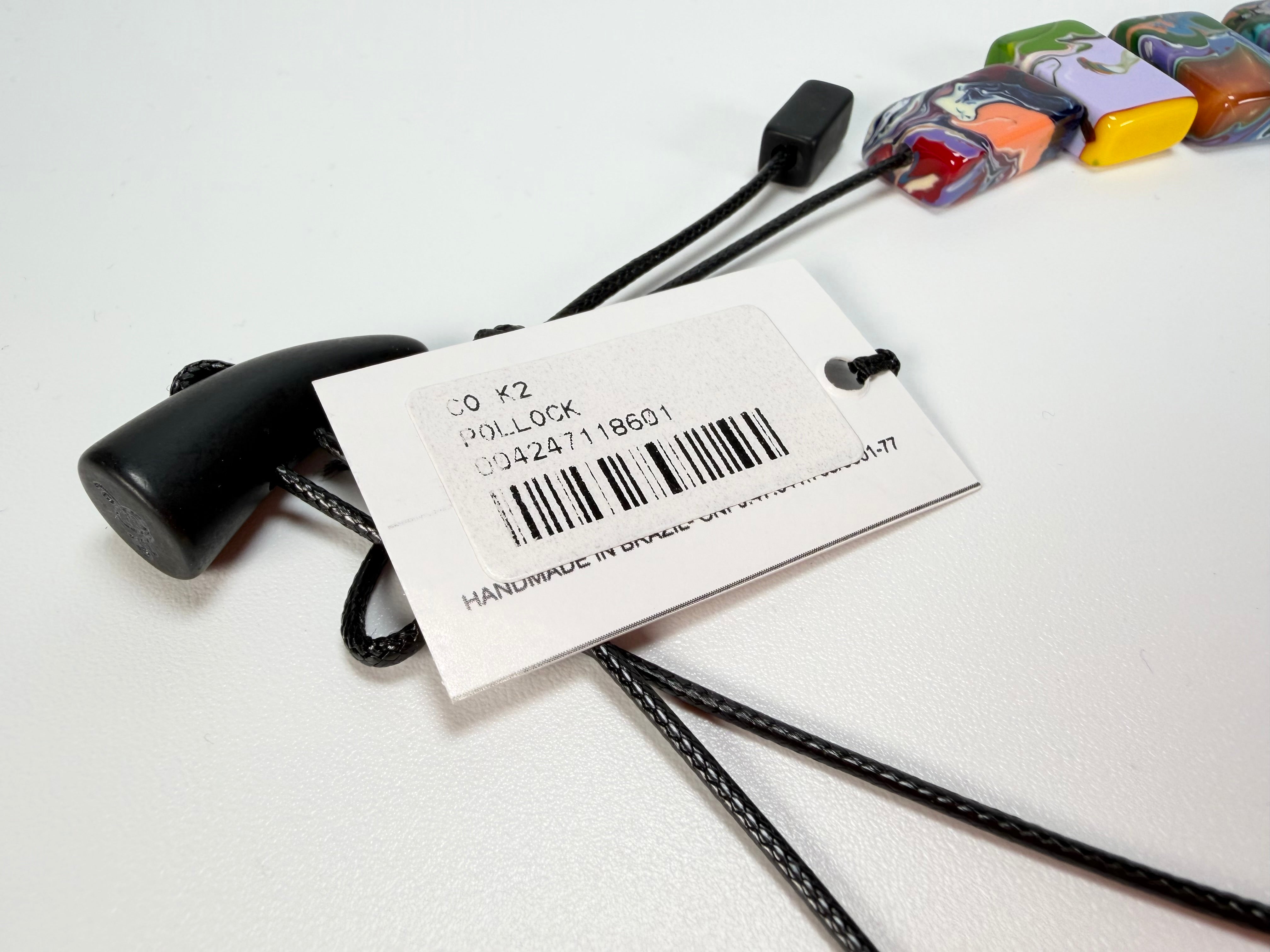 Sobral - Multi-Colour "Rachel" Pollock Resin Necklace ( 000034 )