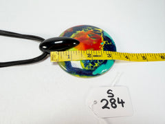 Sobral - Multi-Colour "Eolia Efeitos" K.Polido Resin Necklace ( 002858 )
