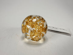 Sobral - Metalique "Afrodite" Resin Ring ( 002789 ) - Size UK O / US 7.5