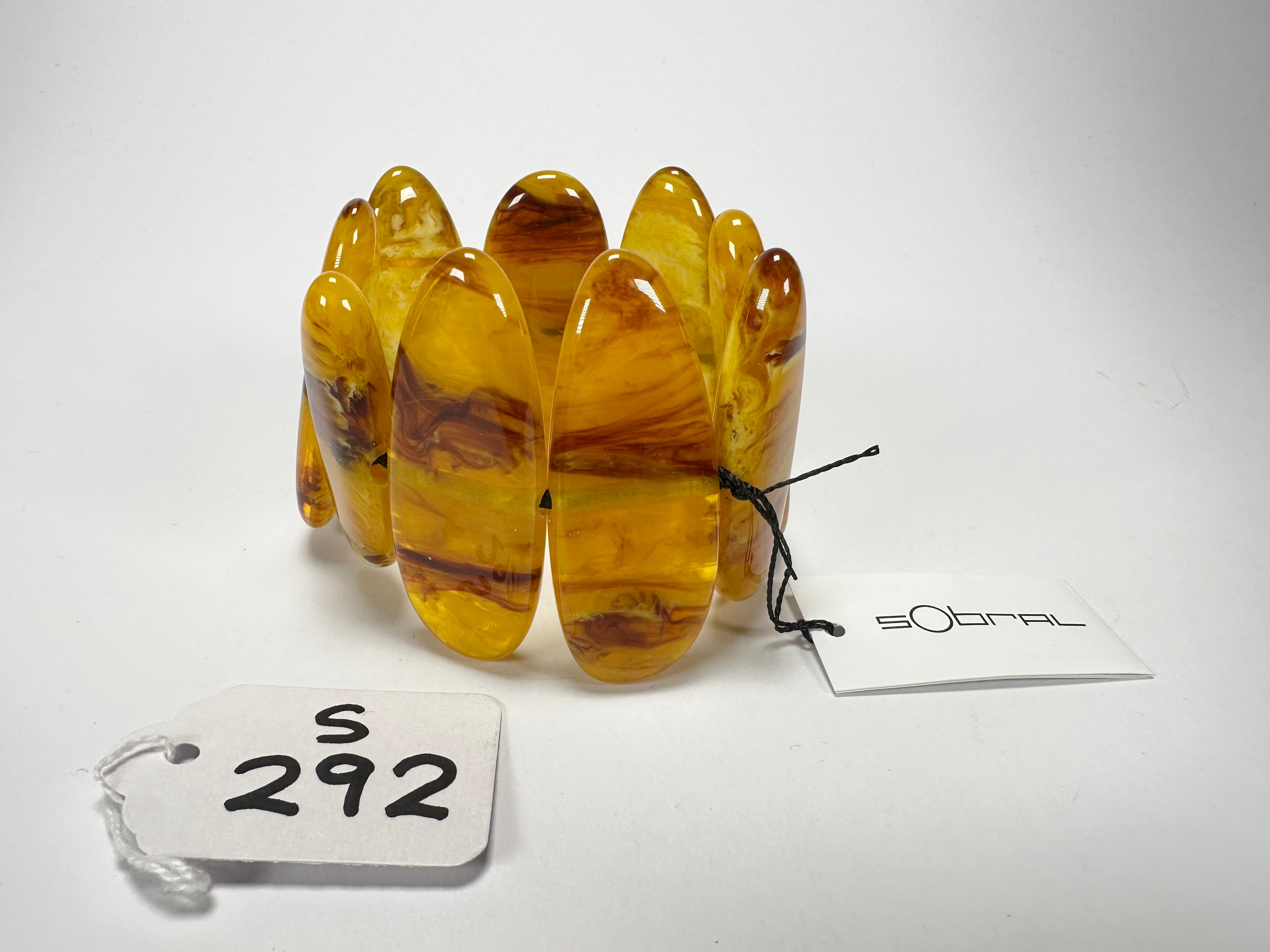Sobral - Terra "Pipe" Resin Bracelet ( 005424 )