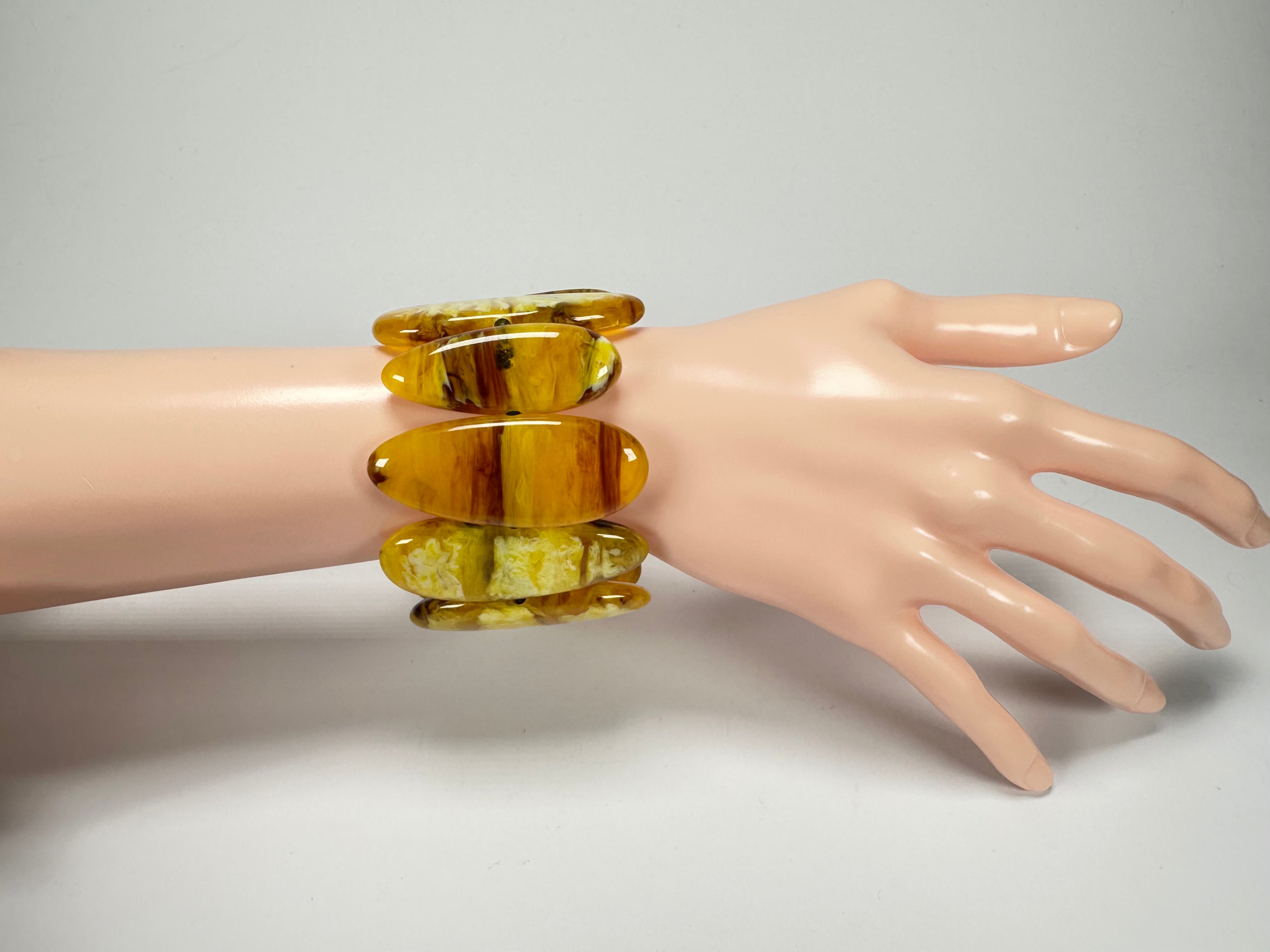 Sobral - Terra "Pipe" Resin Bracelet ( 005424 )