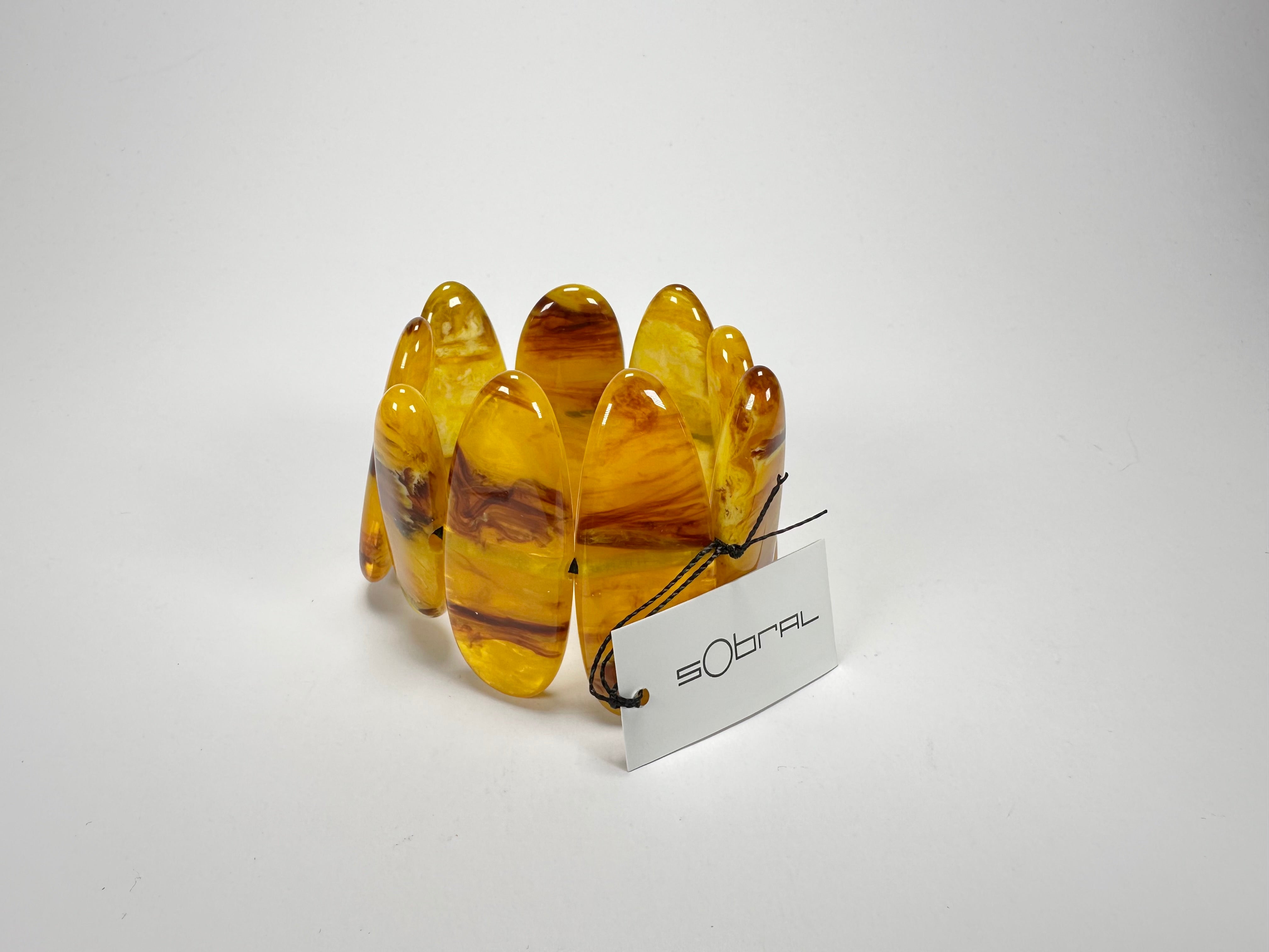 Sobral - Terra "Pipe" Resin Bracelet ( 005424 )