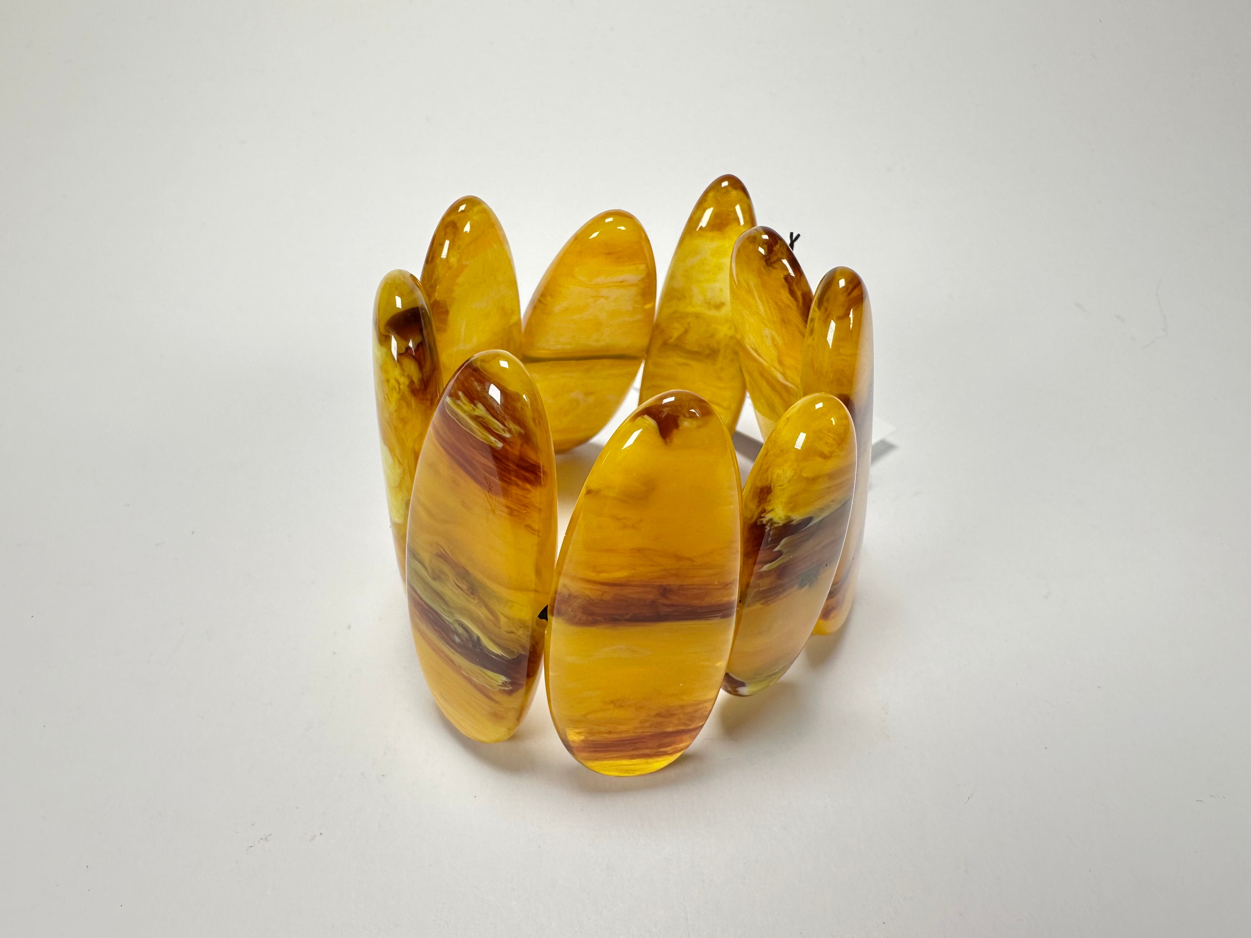 Sobral - Terra "Pipe" Resin Bracelet ( 005424 )
