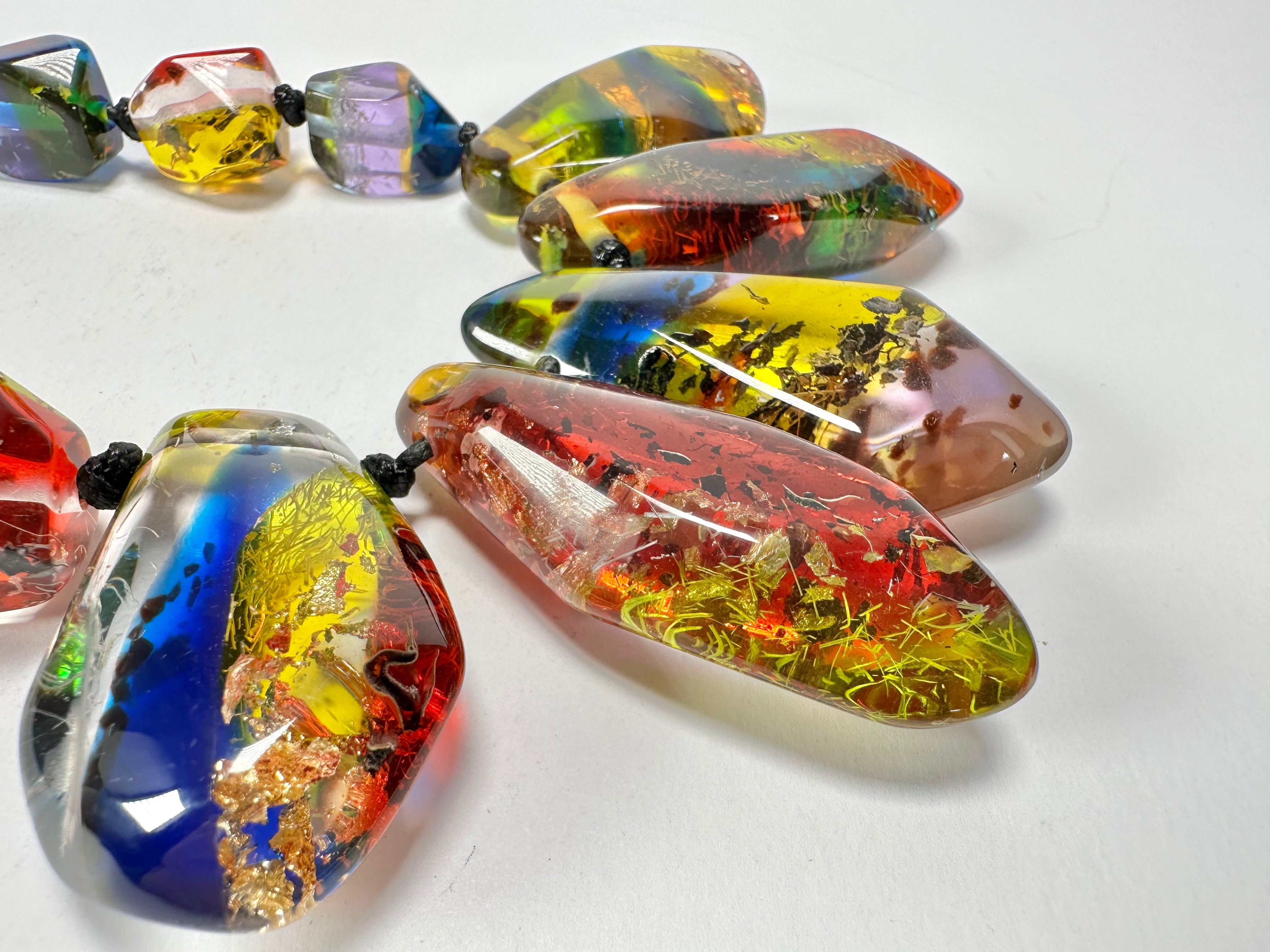 Sobral - Sobralita "Itarare" Resin Necklace ( 005373 )