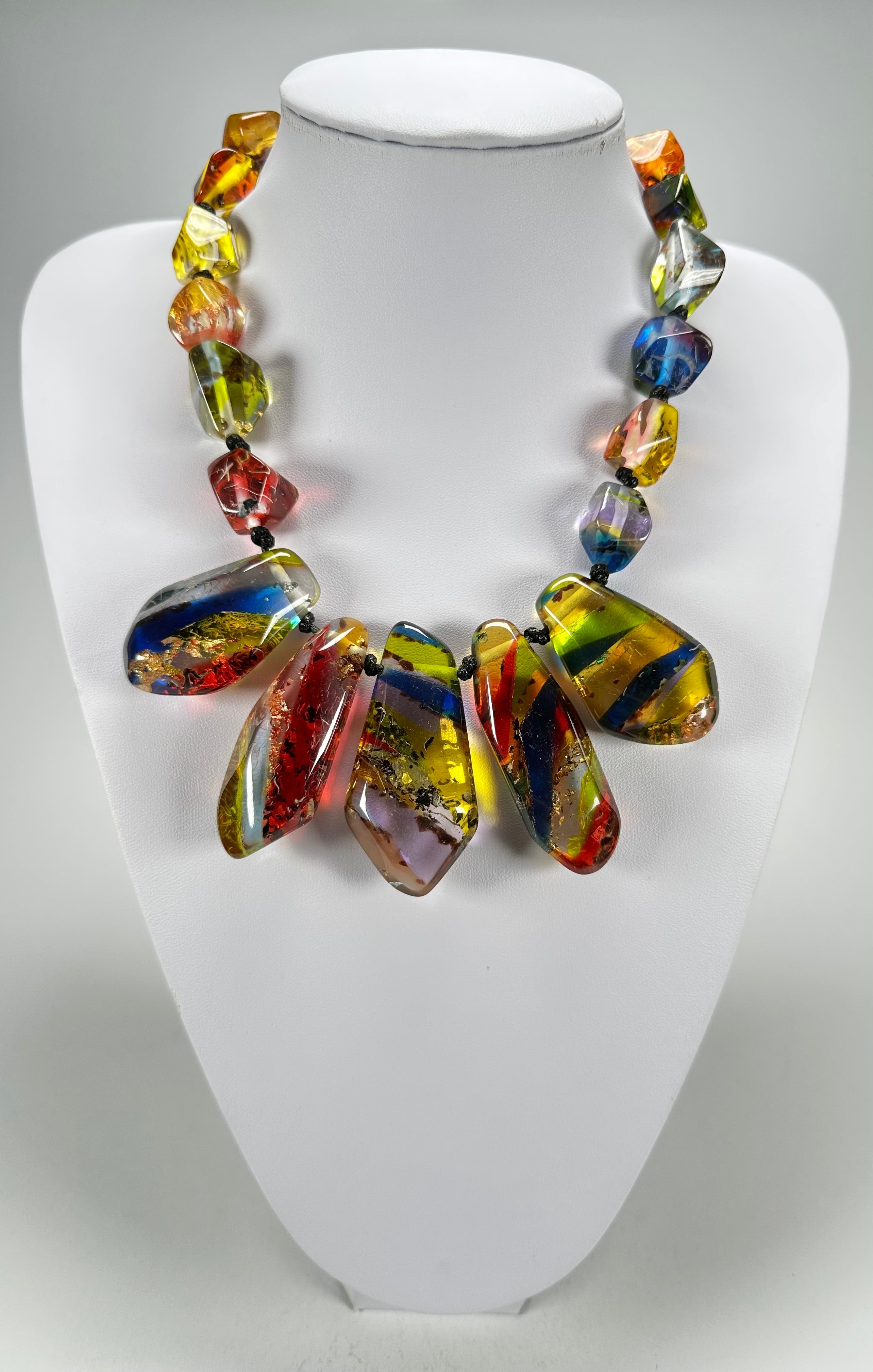 Sobral - Sobralita "Itarare" Resin Necklace ( 005373 )